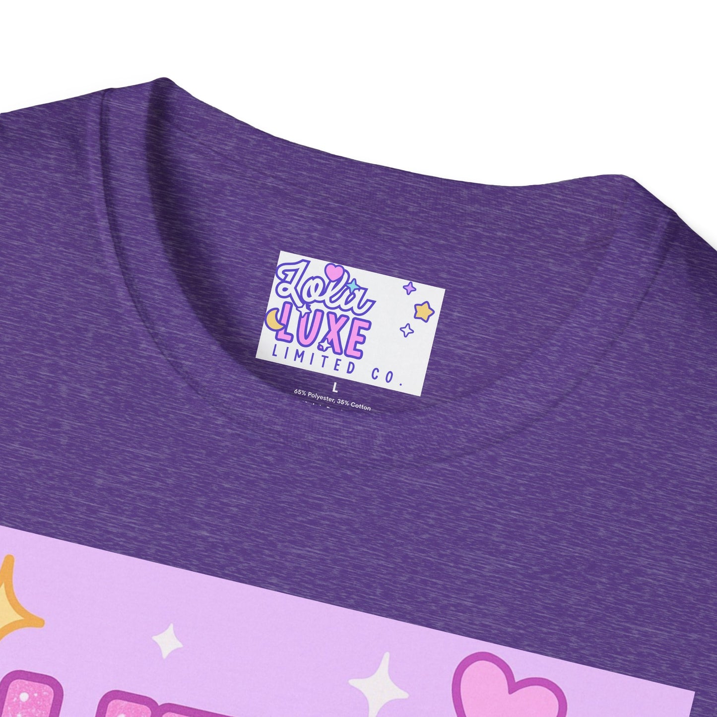 Glitter Is My Love Language Unisex Softstyle Glam Tee