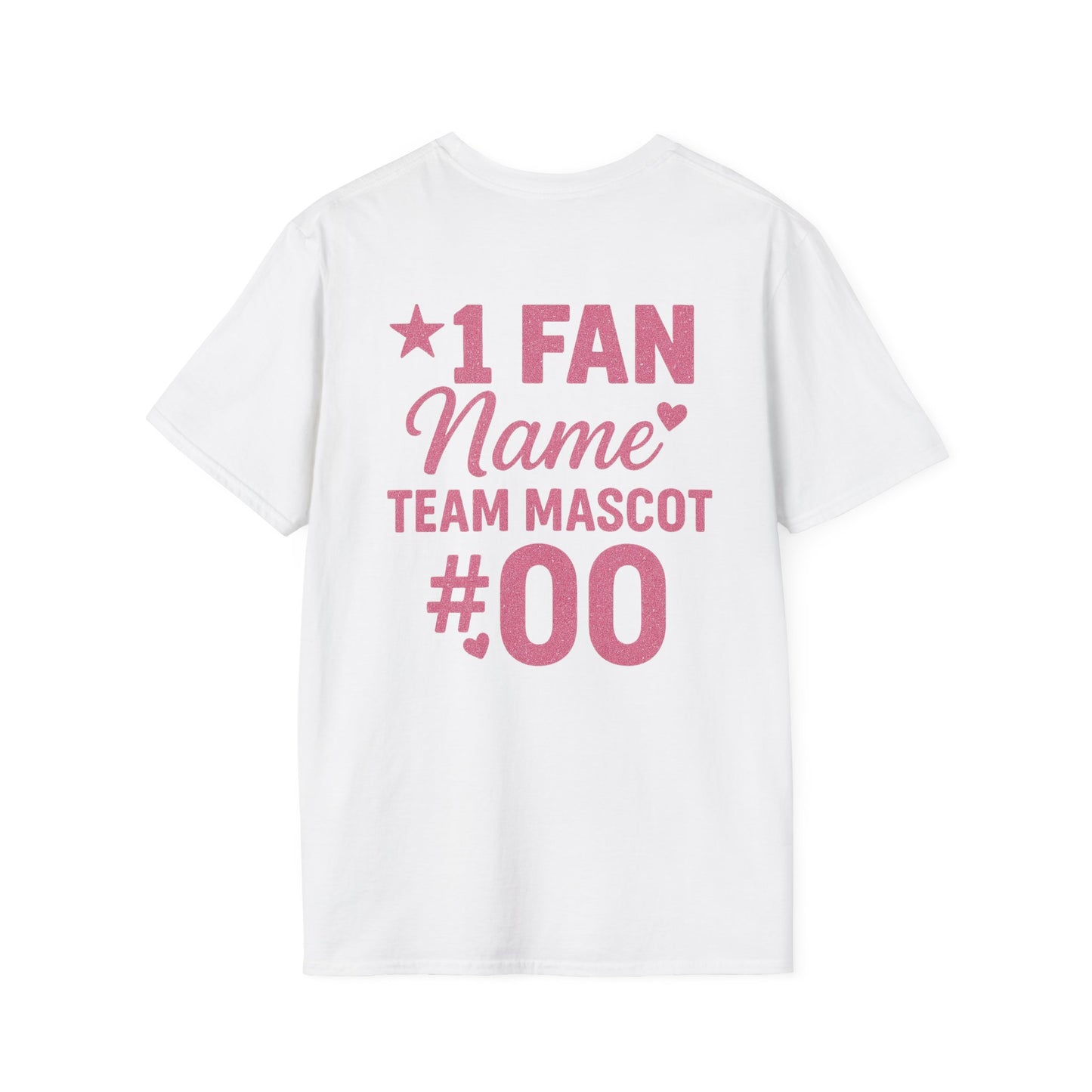 "Proud Basketball Mom" Softstyle T-Shirt - Customizable Fan Tee