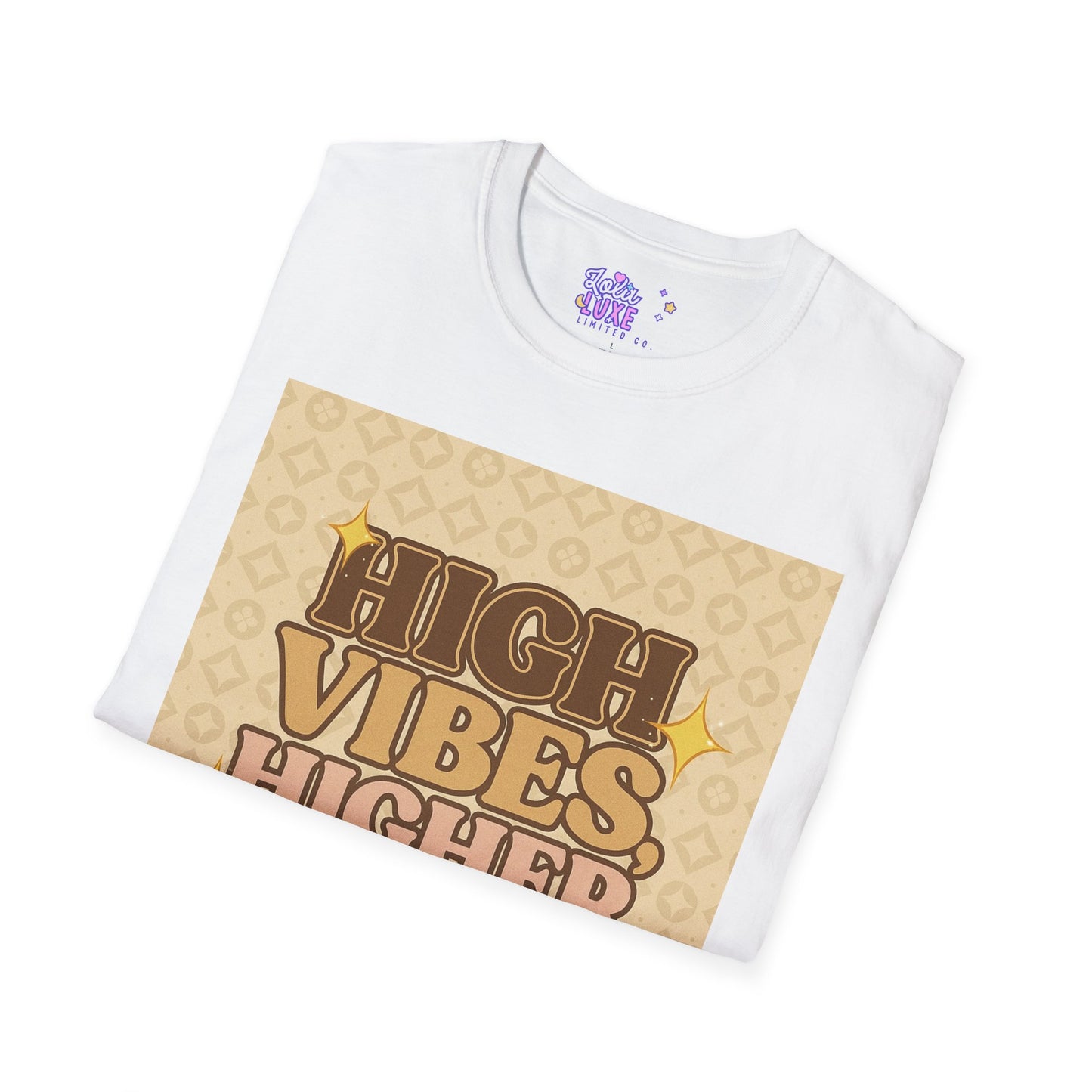 High Vibes Higher Credit Unisex Softstyle T-Shirt