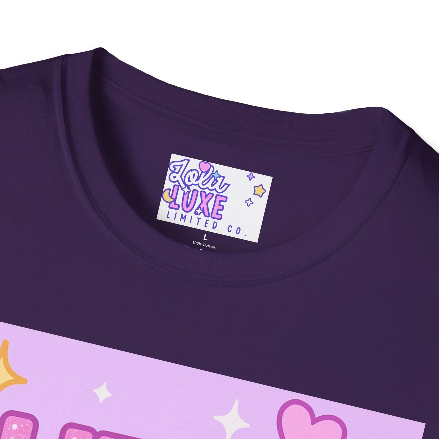 Glitter Is My Love Language Unisex Softstyle Glam Tee
