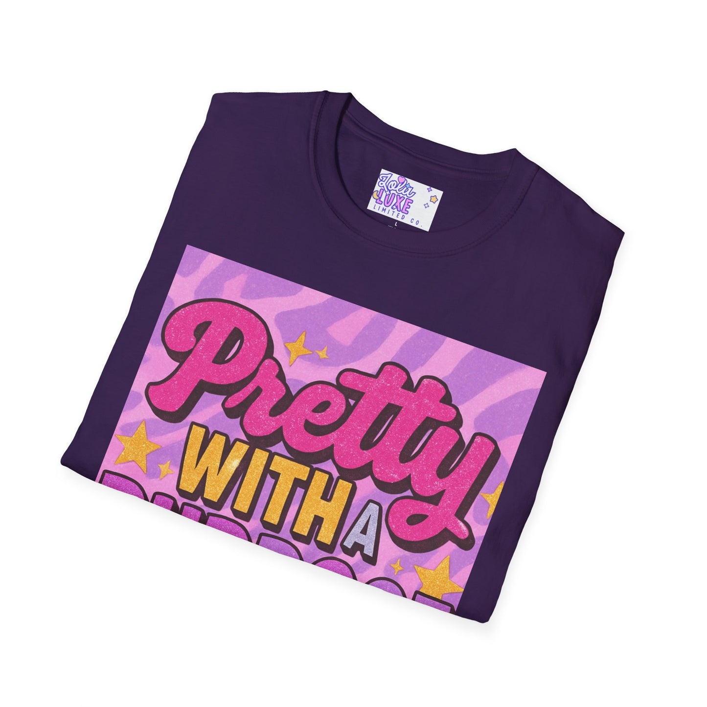 Softstyle T-Shirt - Pretty With a Purpose Glam Tee
