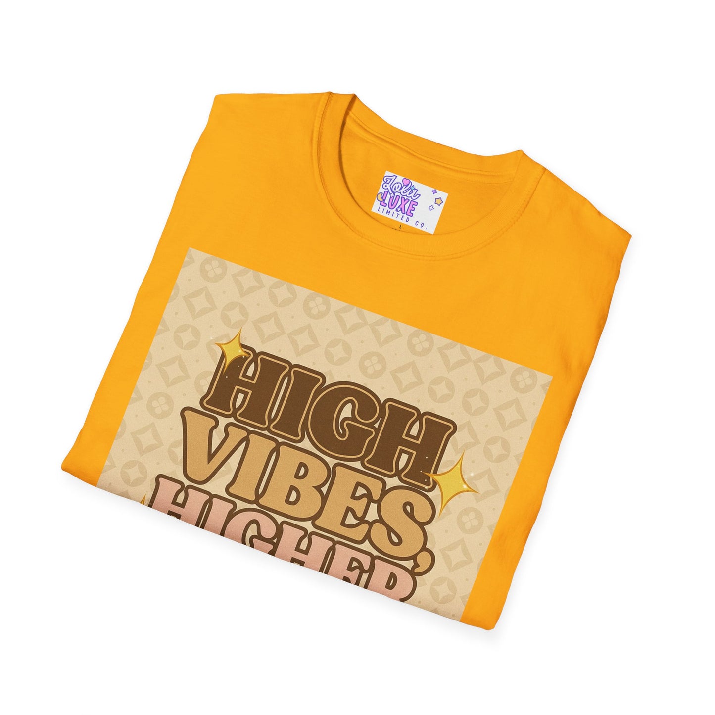 High Vibes Higher Credit Unisex Softstyle T-Shirt