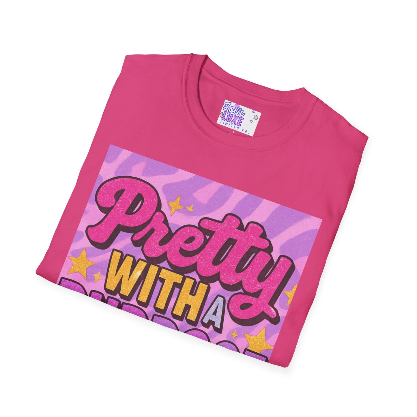 Softstyle T-Shirt - Pretty With a Purpose Glam Tee