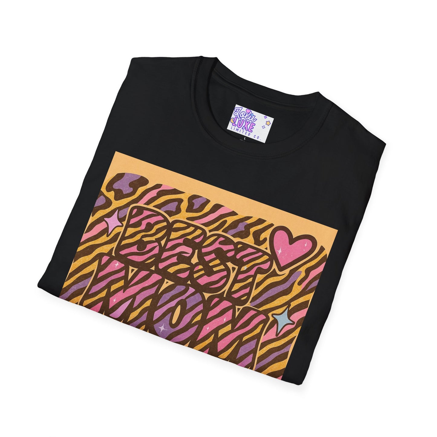 Best Mom Ever Unisex Softstyle T-Shirt - Perfect Gift for Mother's Day Glam Tee