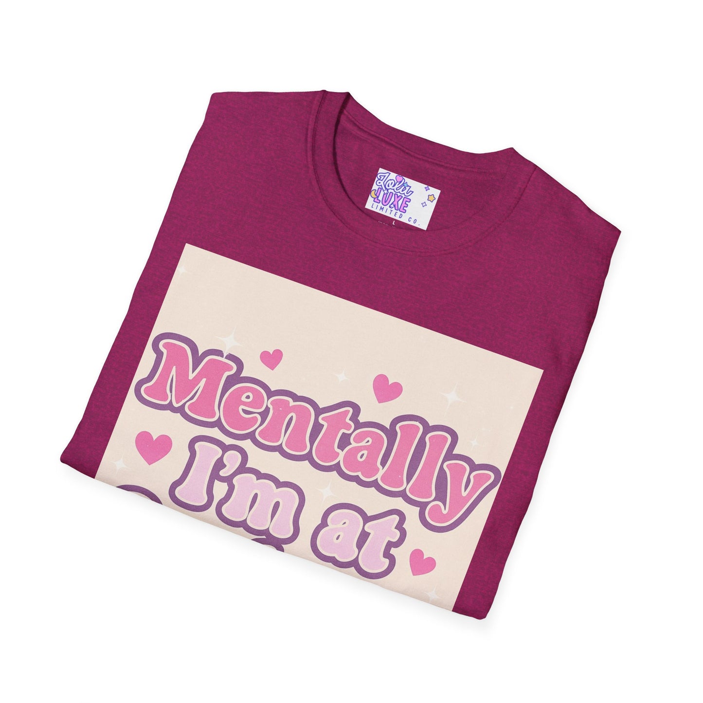'Mentally I'm at Sephora' Unisex Softstyle T-Shirt - Glam Tee Perfect for Beauty Lovers