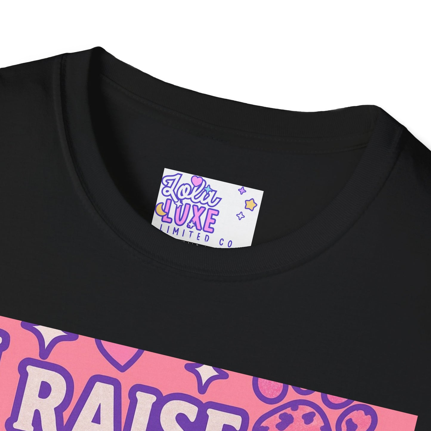 I Raise Dogs and Standards T-Shirt | Unisex Softstyle Glam Tee for Dog Lovers