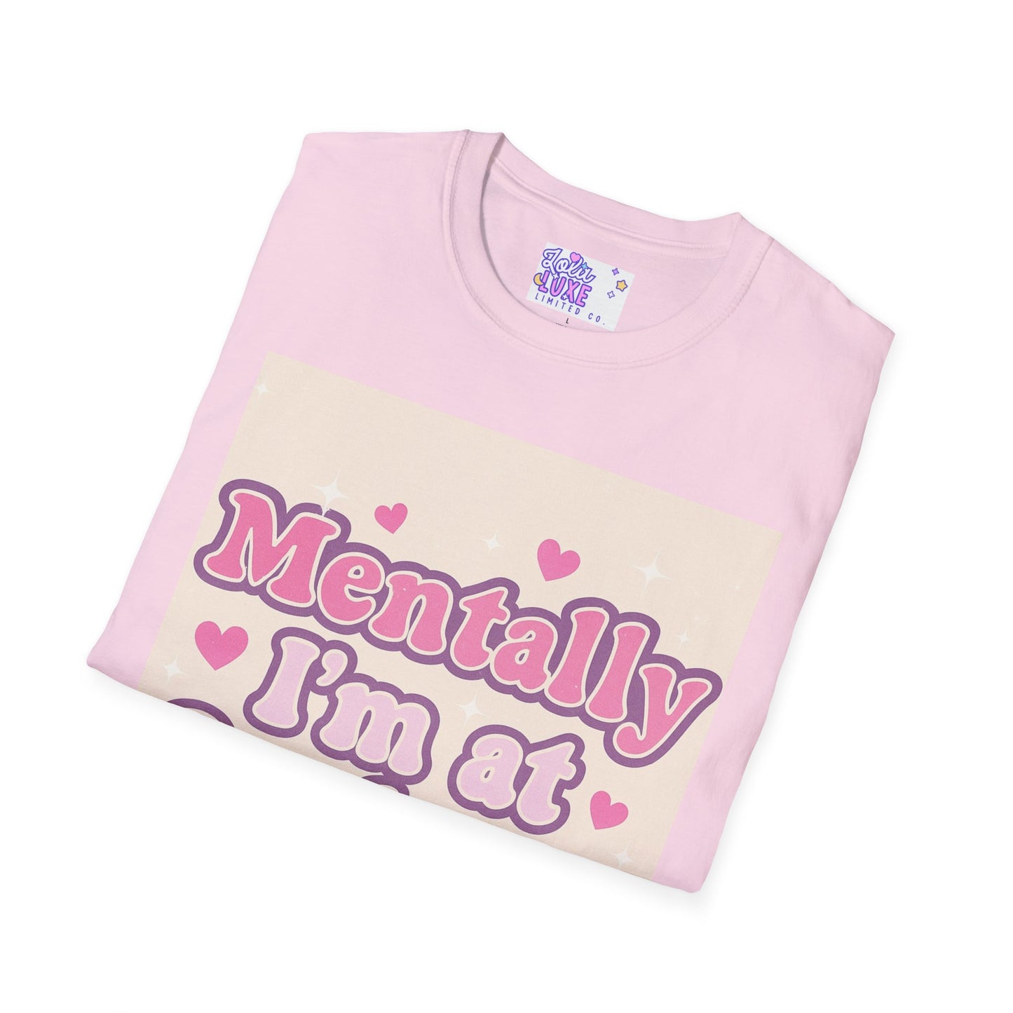 'Mentally I'm at Sephora' Unisex Softstyle T-Shirt - Glam Tee Perfect for Beauty Lovers