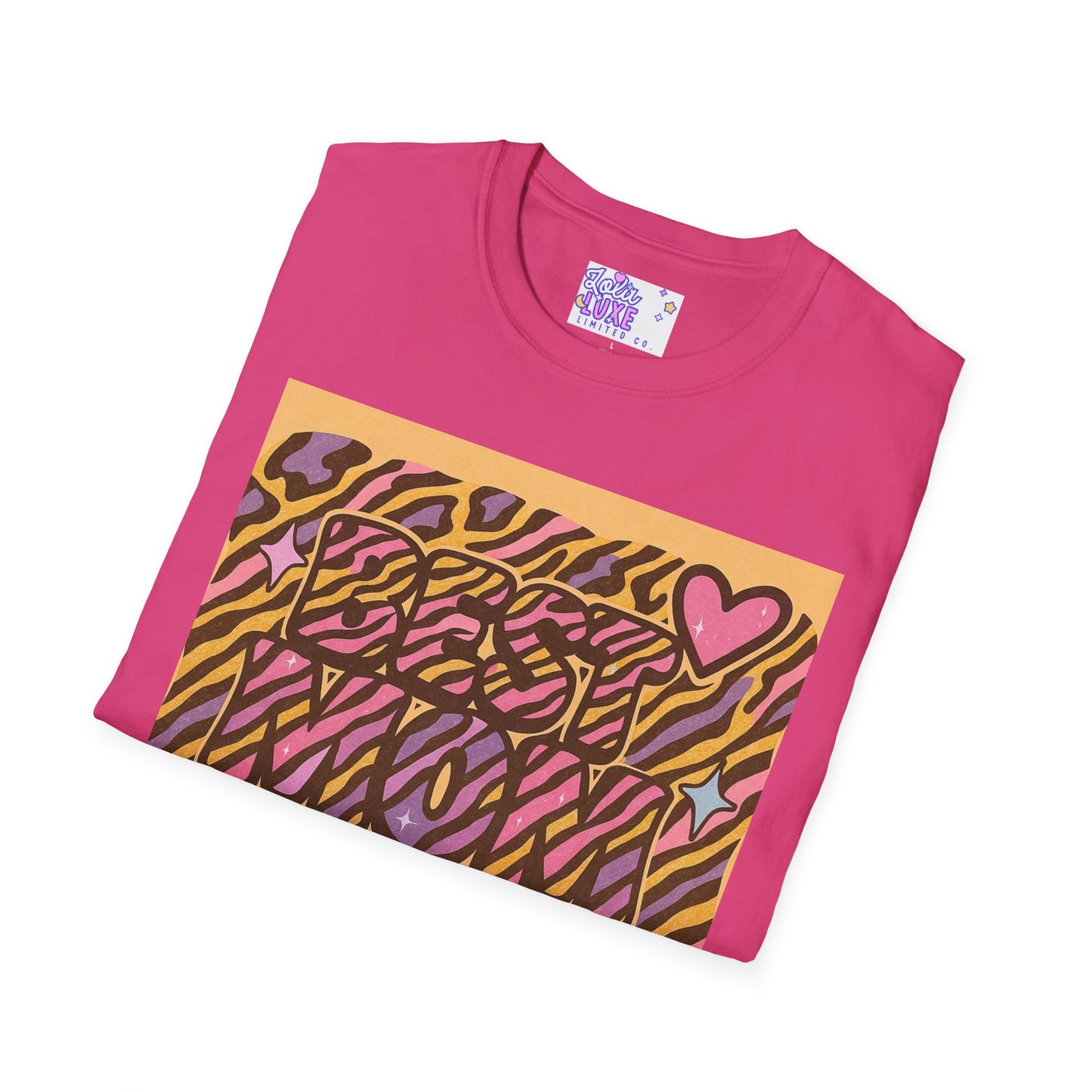 Best Mom Ever Unisex Softstyle T-Shirt - Perfect Gift for Mother's Day Glam Tee