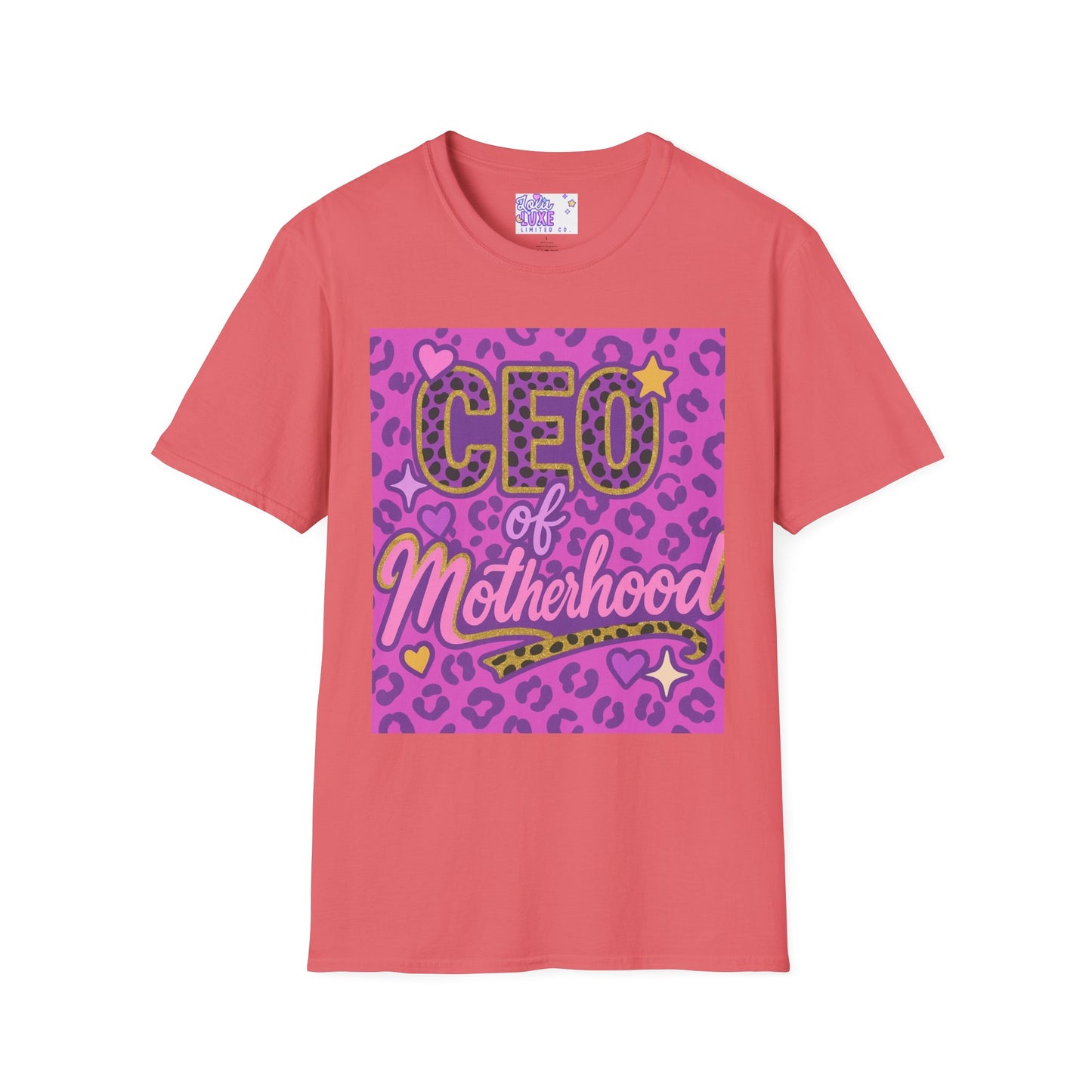 CEO of Motherhood Unisex T-Shirt - Fun & Stylish Mom Apparel Glam Tee