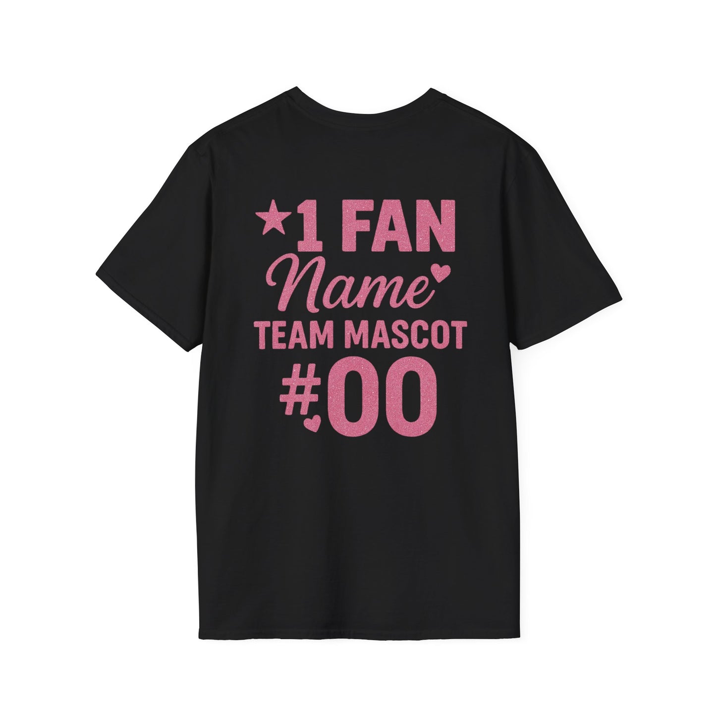 "Proud Basketball Mom" Softstyle T-Shirt - Customizable Fan Tee