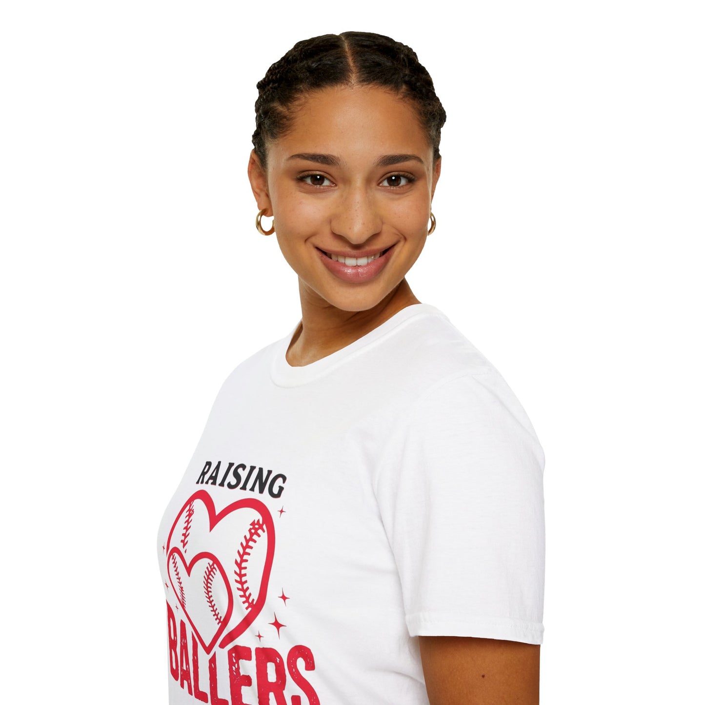 "Raising Ballers" Softstyle T-Shirt