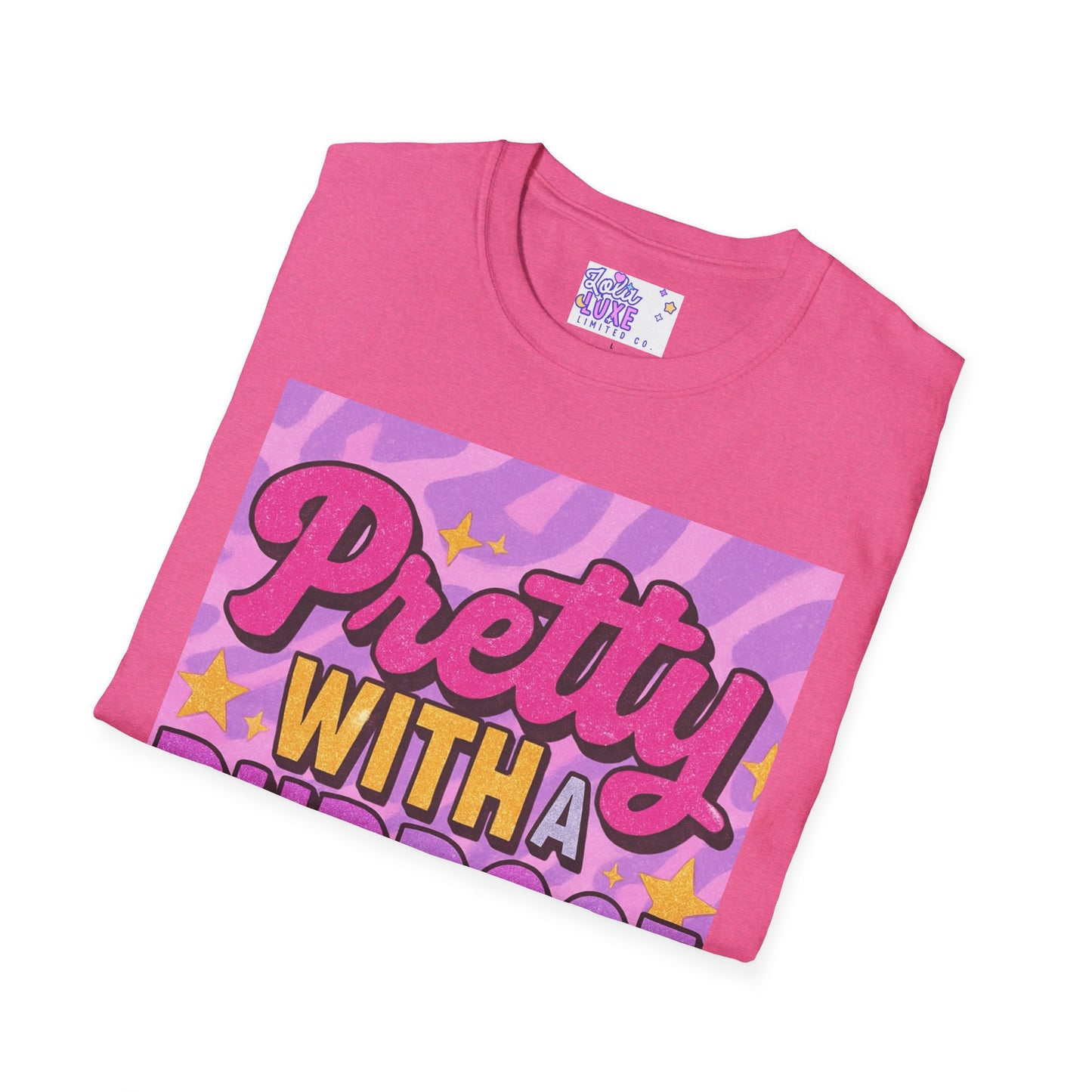 Softstyle T-Shirt - Pretty With a Purpose Glam Tee