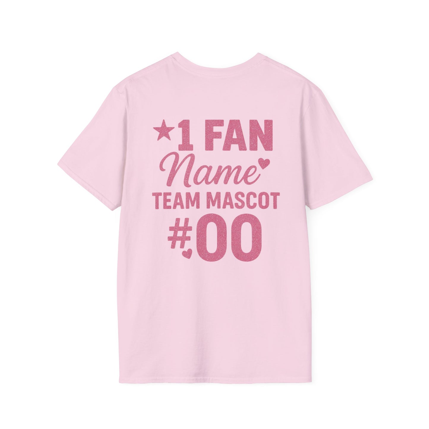 "Proud Basketball Mom" Softstyle T-Shirt - Customizable Fan Tee