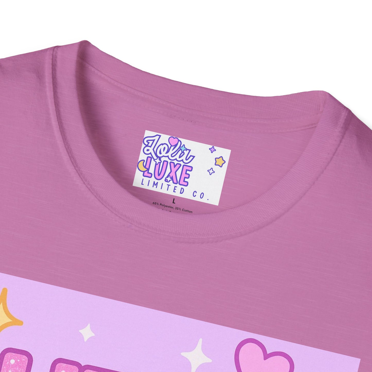 Glitter Is My Love Language Unisex Softstyle Glam Tee