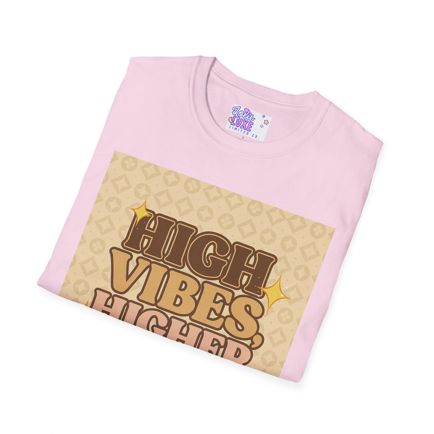 High Vibes Higher Credit Unisex Softstyle T-Shirt