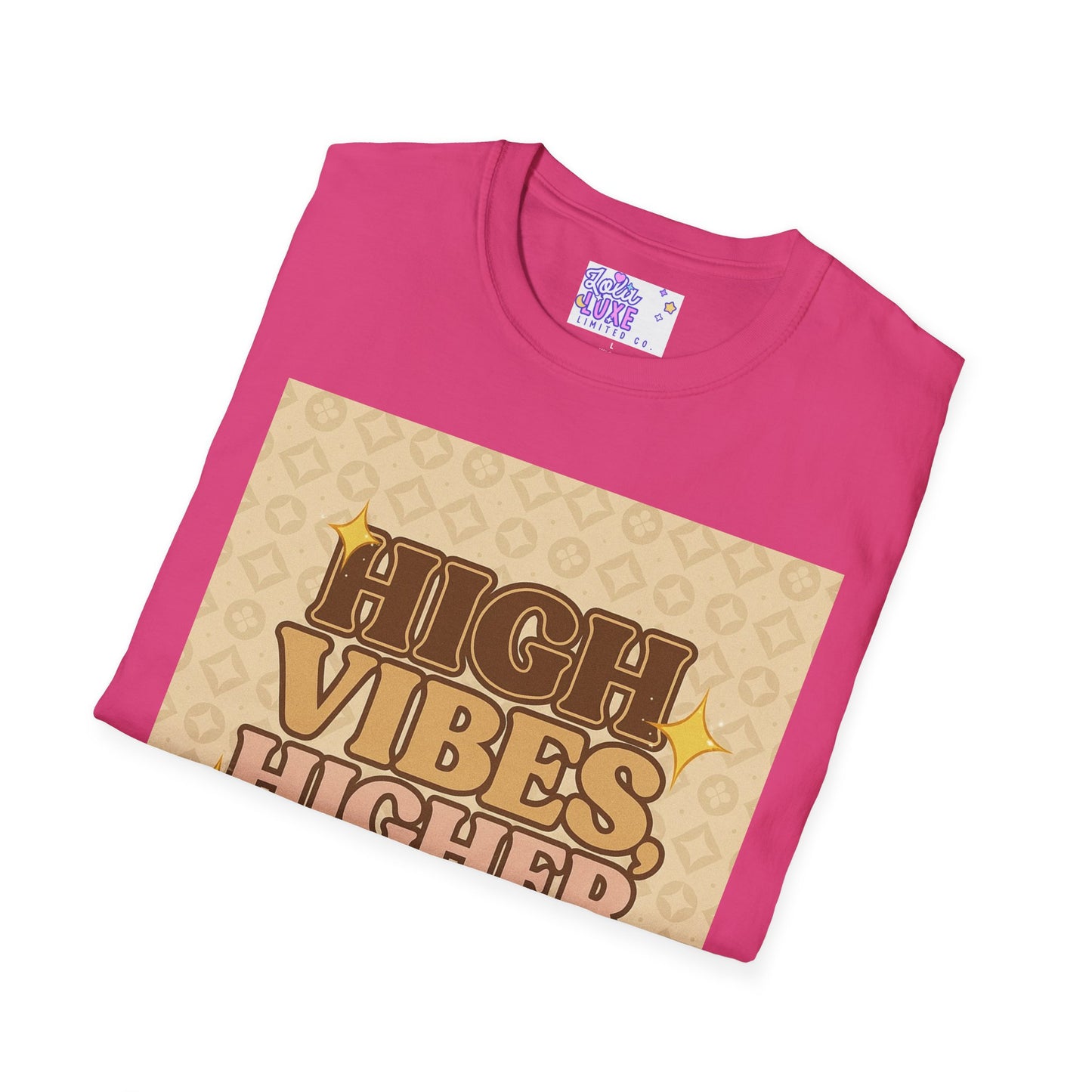 High Vibes Higher Credit Unisex Softstyle T-Shirt