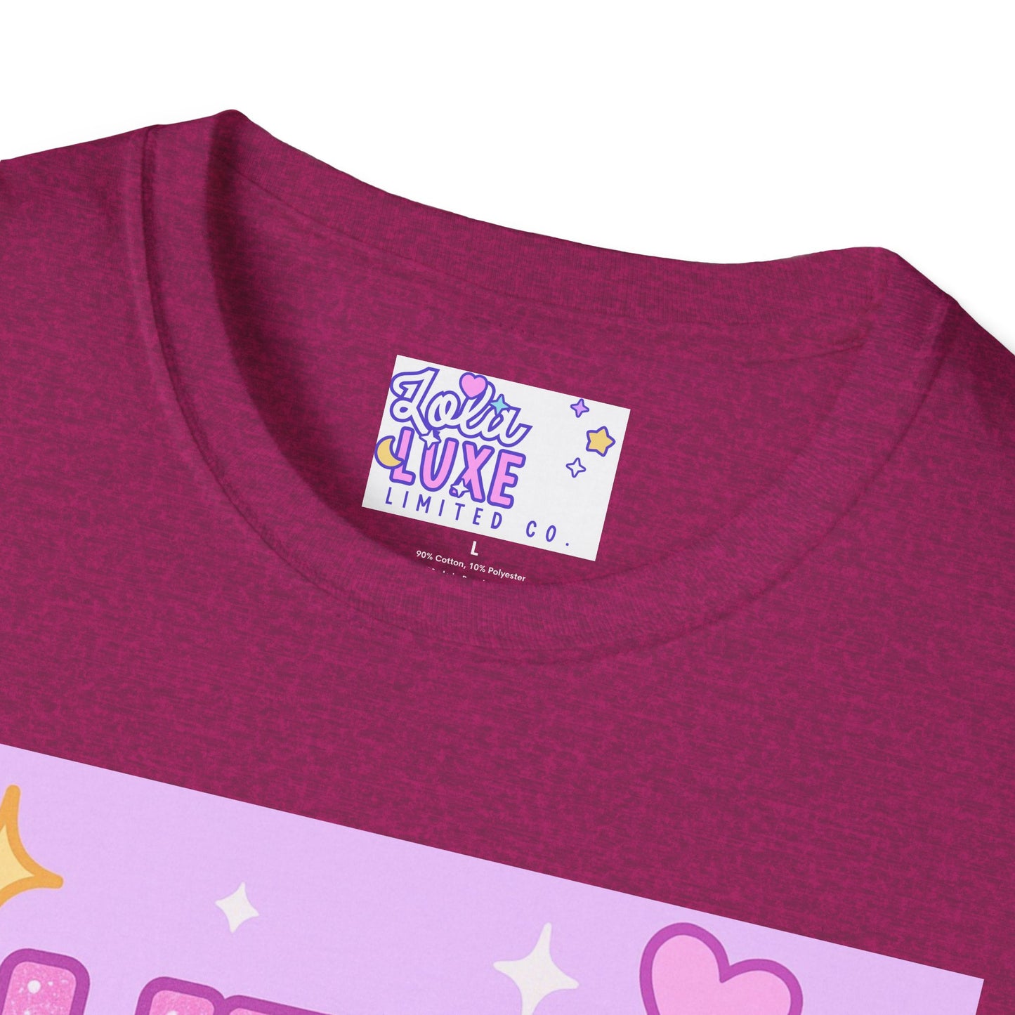 Glitter Is My Love Language Unisex Softstyle Glam Tee