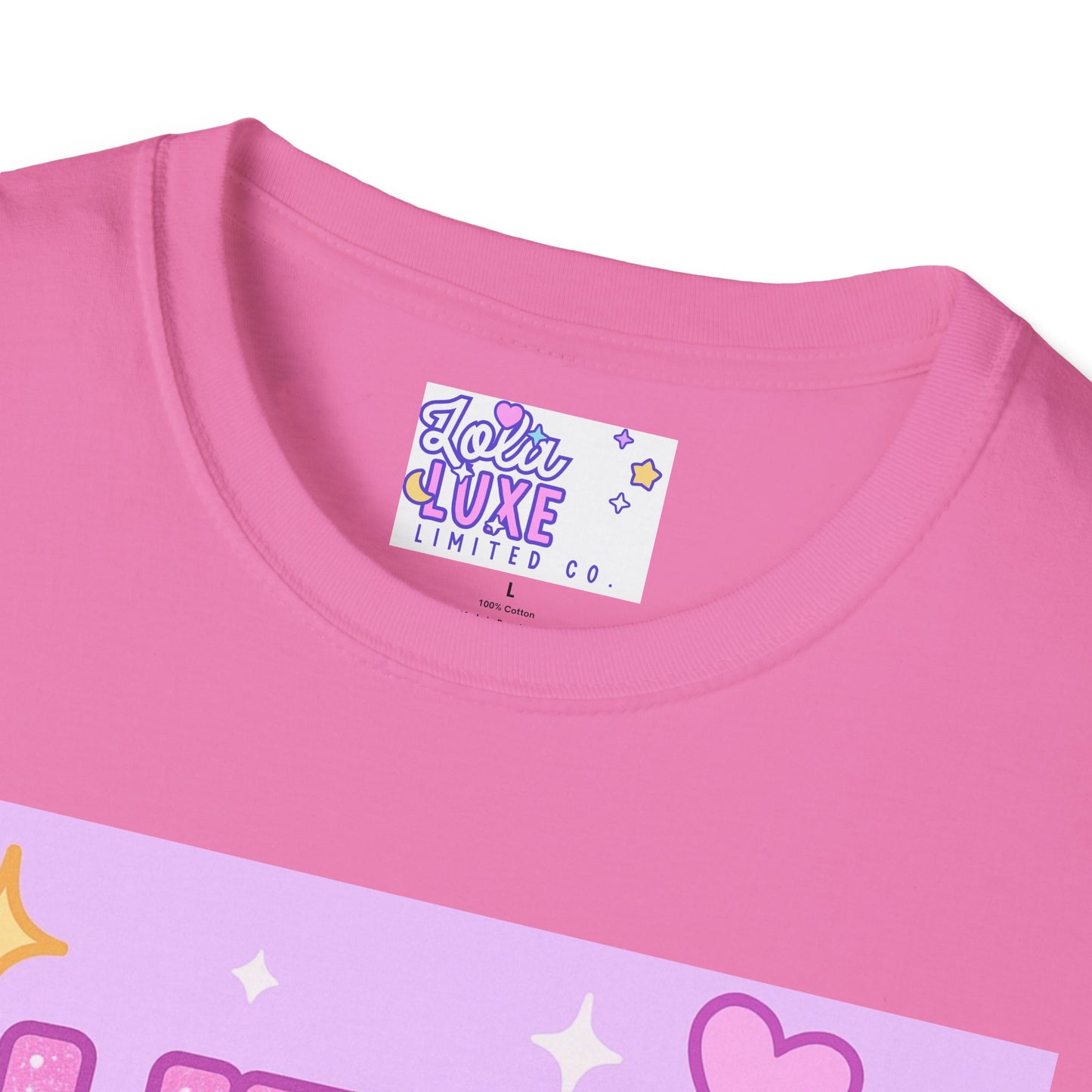 Glitter Is My Love Language Unisex Softstyle Glam Tee