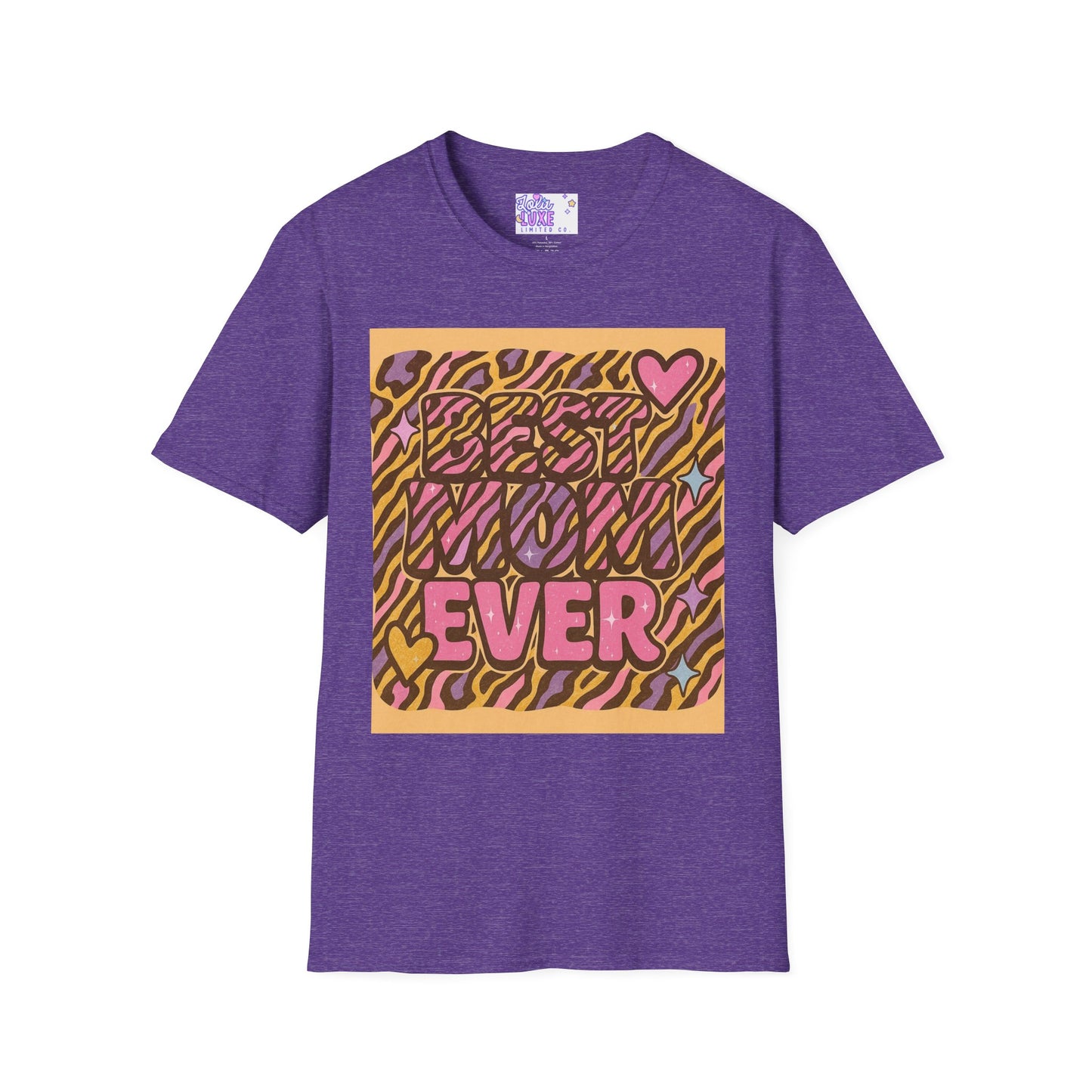 Best Mom Ever Unisex Softstyle T-Shirt - Perfect Gift for Mother's Day Glam Tee