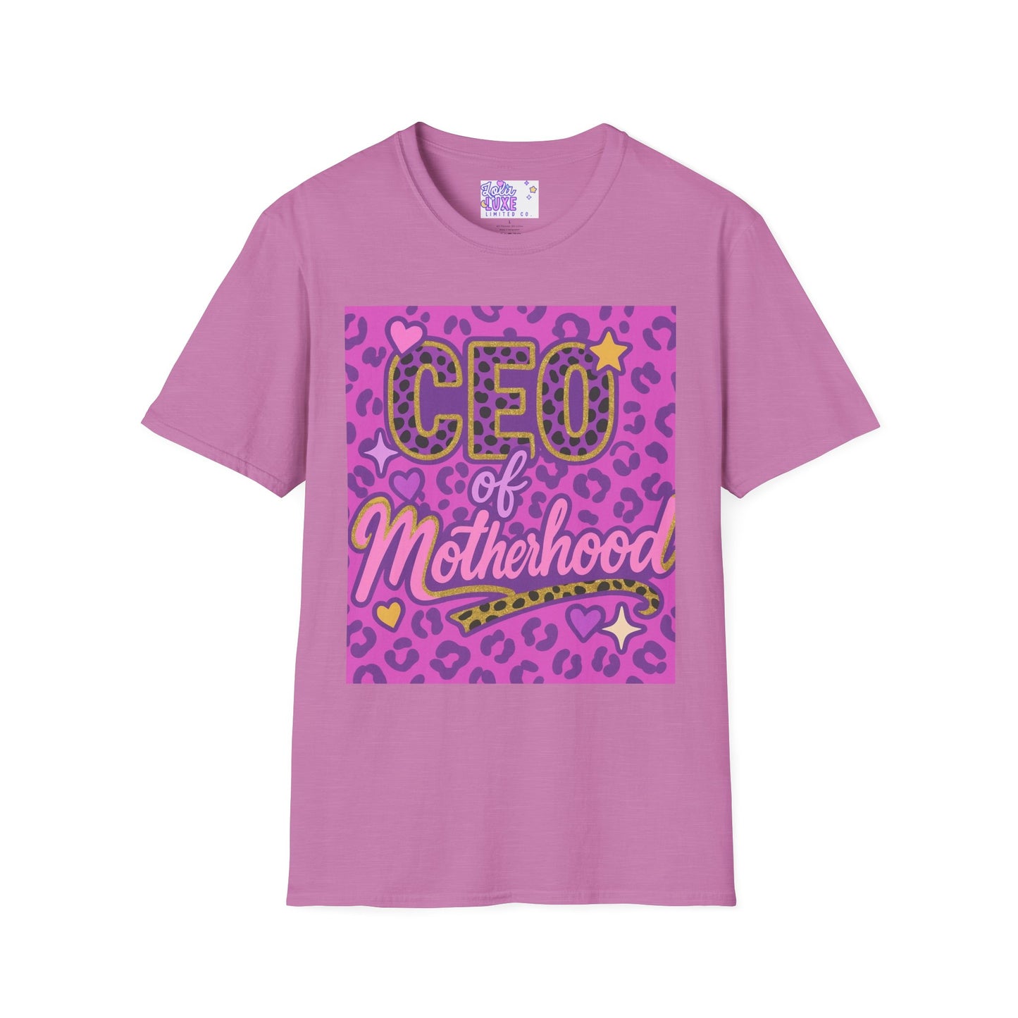 CEO of Motherhood Unisex T-Shirt - Fun & Stylish Mom Apparel Glam Tee