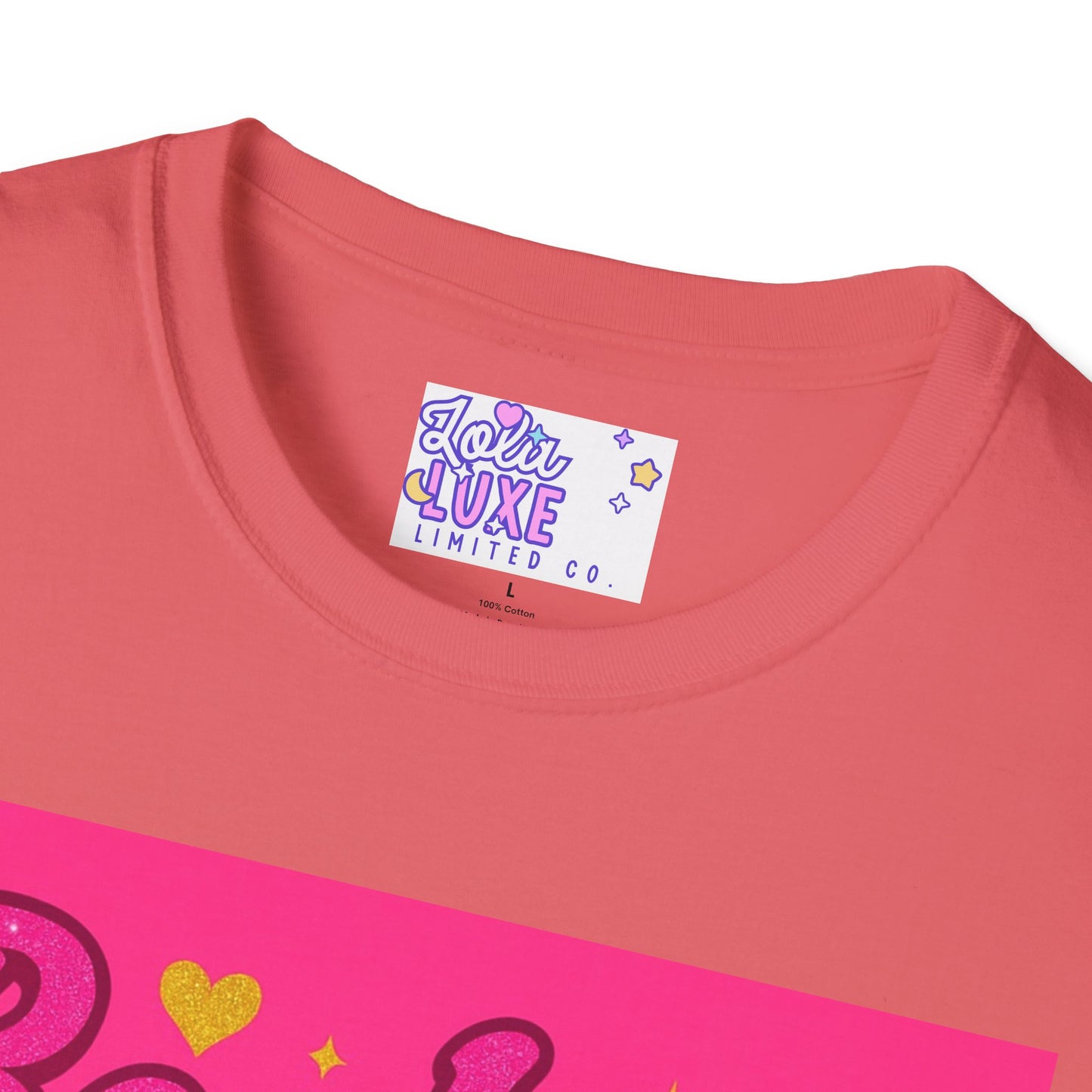 'Booked, Busy & Ain't Textin' Back' Unisex Softstyle Glam Tee - Fun & Sassy Graphic Tee