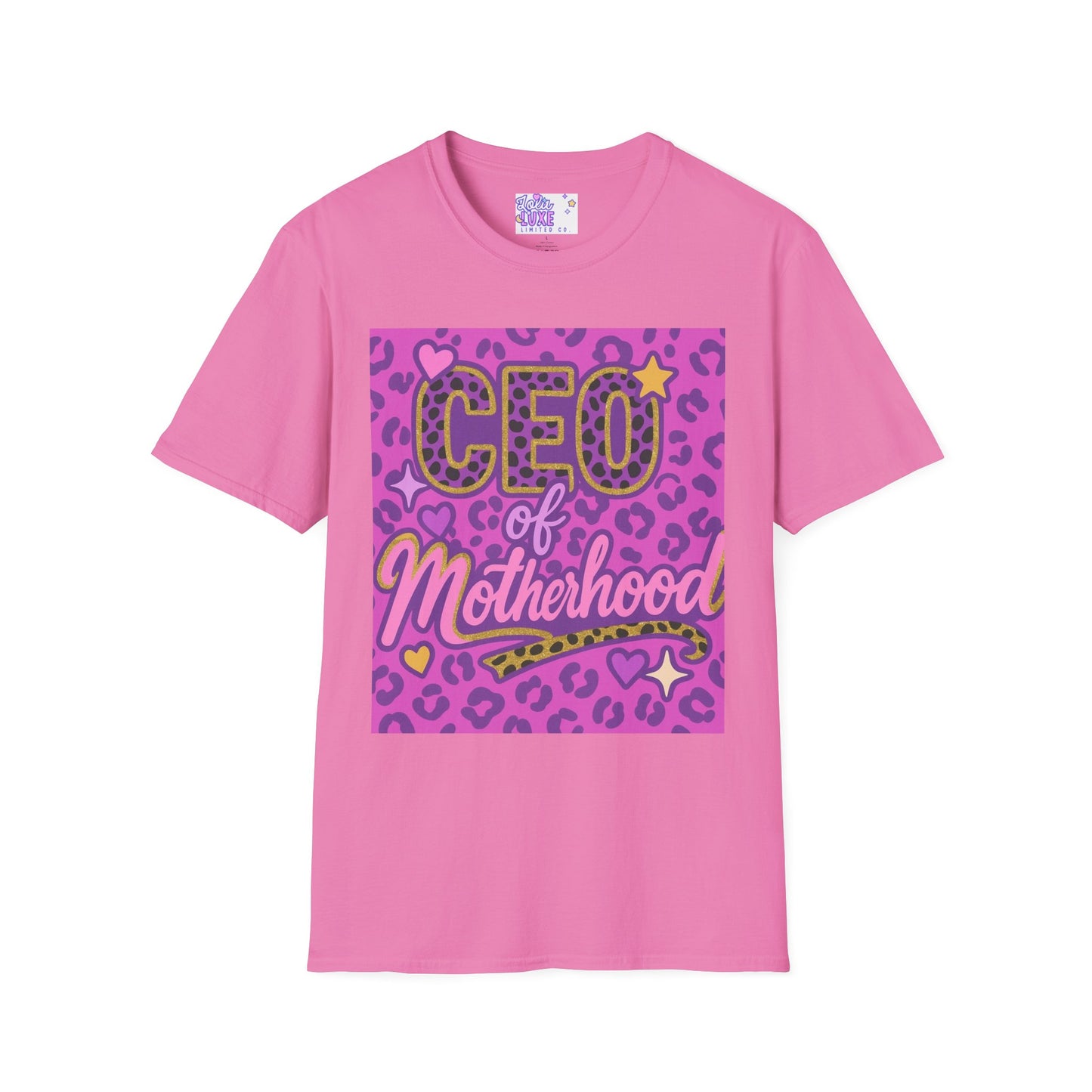 CEO of Motherhood Unisex T-Shirt - Fun & Stylish Mom Apparel Glam Tee