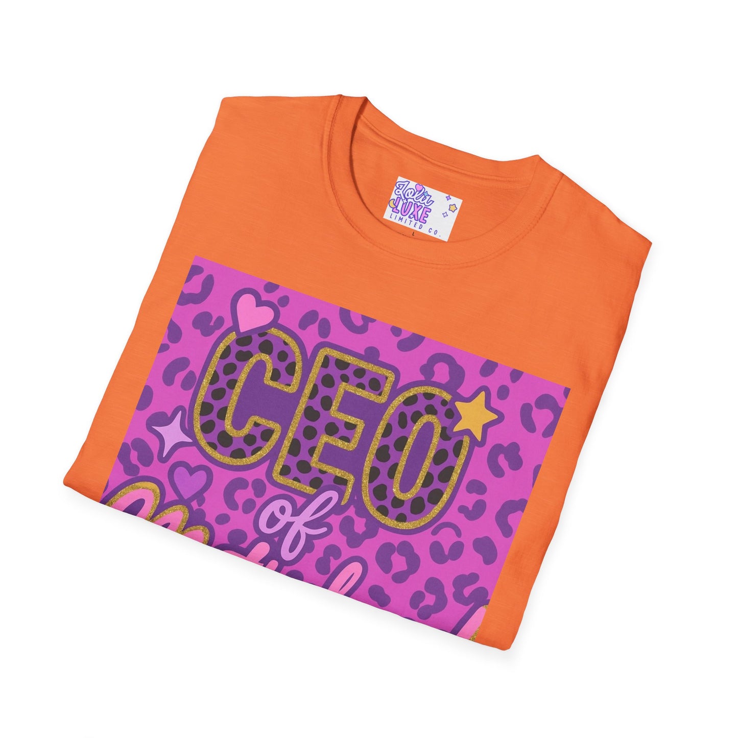 CEO of Motherhood Unisex T-Shirt - Fun & Stylish Mom Apparel Glam Tee