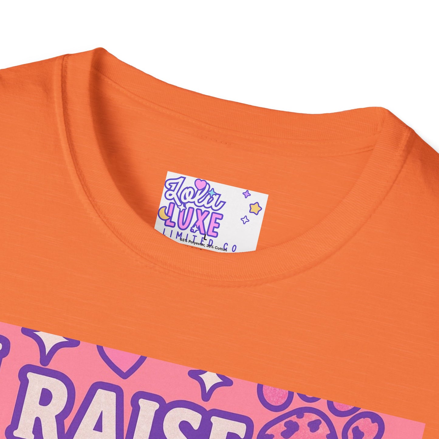 I Raise Dogs and Standards T-Shirt | Unisex Softstyle Glam Tee for Dog Lovers