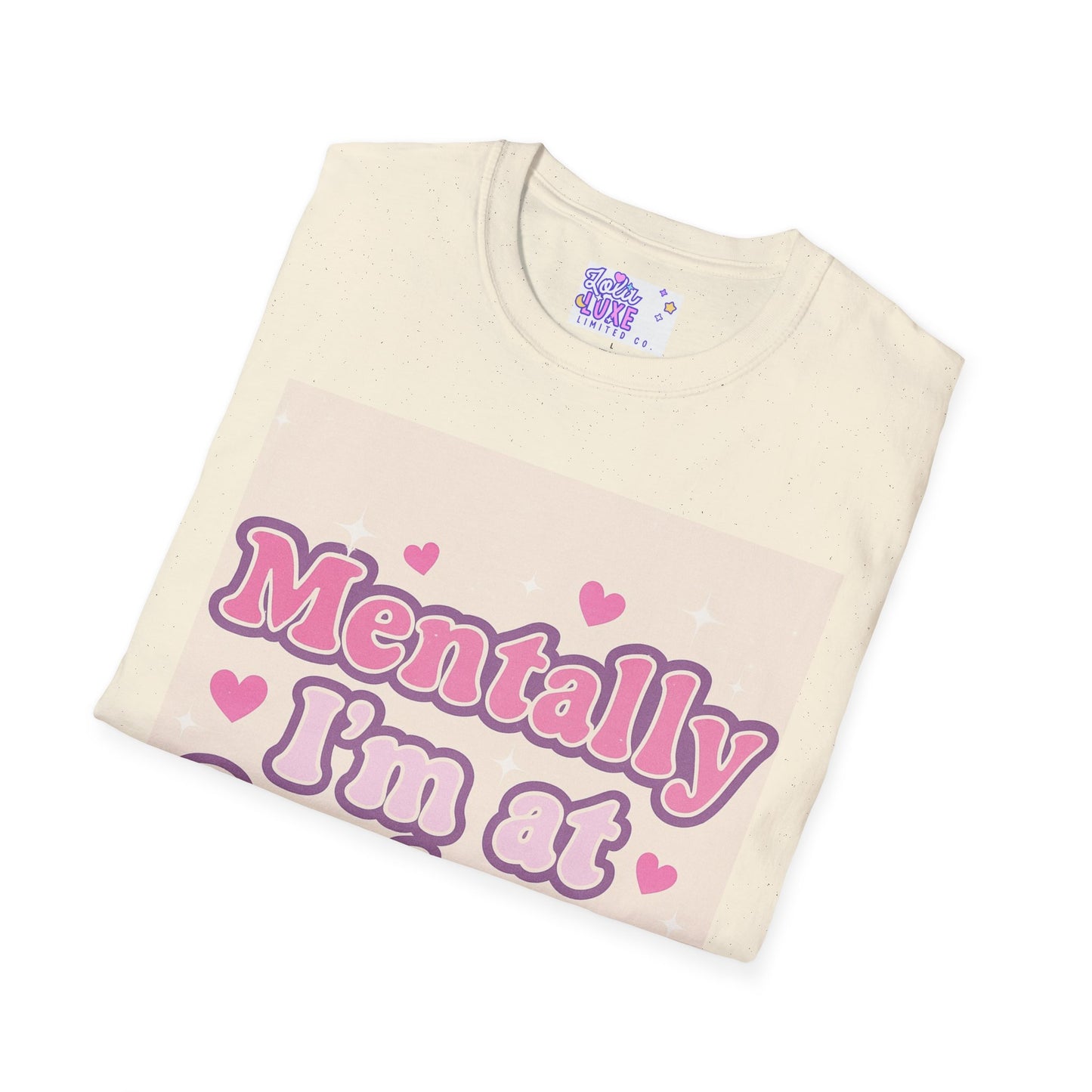 'Mentally I'm at Sephora' Unisex Softstyle T-Shirt - Glam Tee Perfect for Beauty Lovers