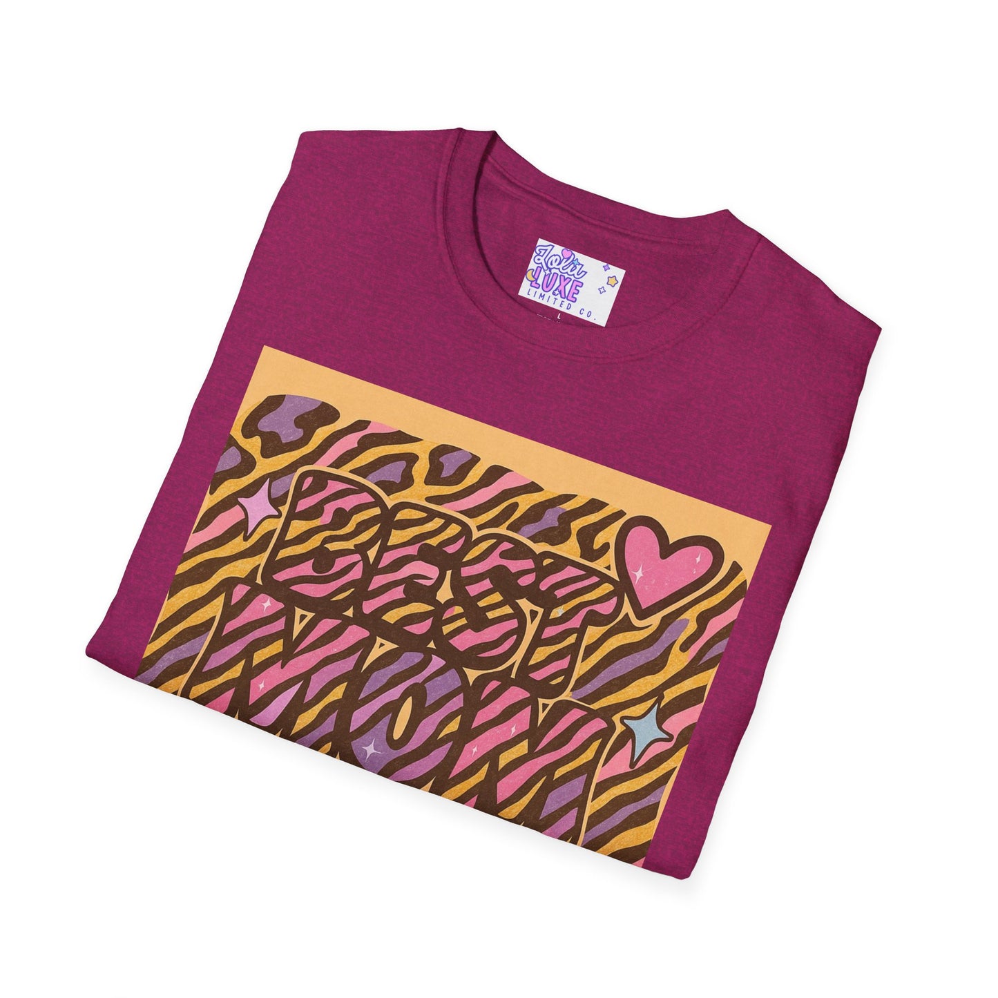 Best Mom Ever Unisex Softstyle T-Shirt - Perfect Gift for Mother's Day Glam Tee