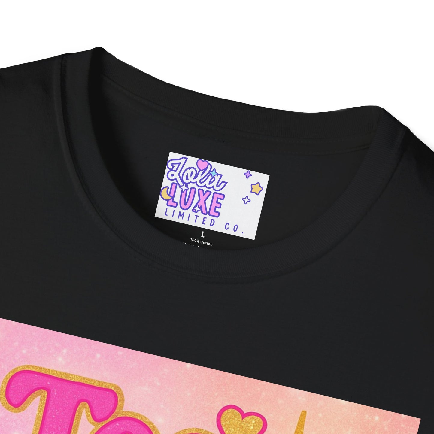 Too Cute to Be Broke Unisex Softstyle Glam Tee - Fun Casual Tee for Trendy Fashion Lovers