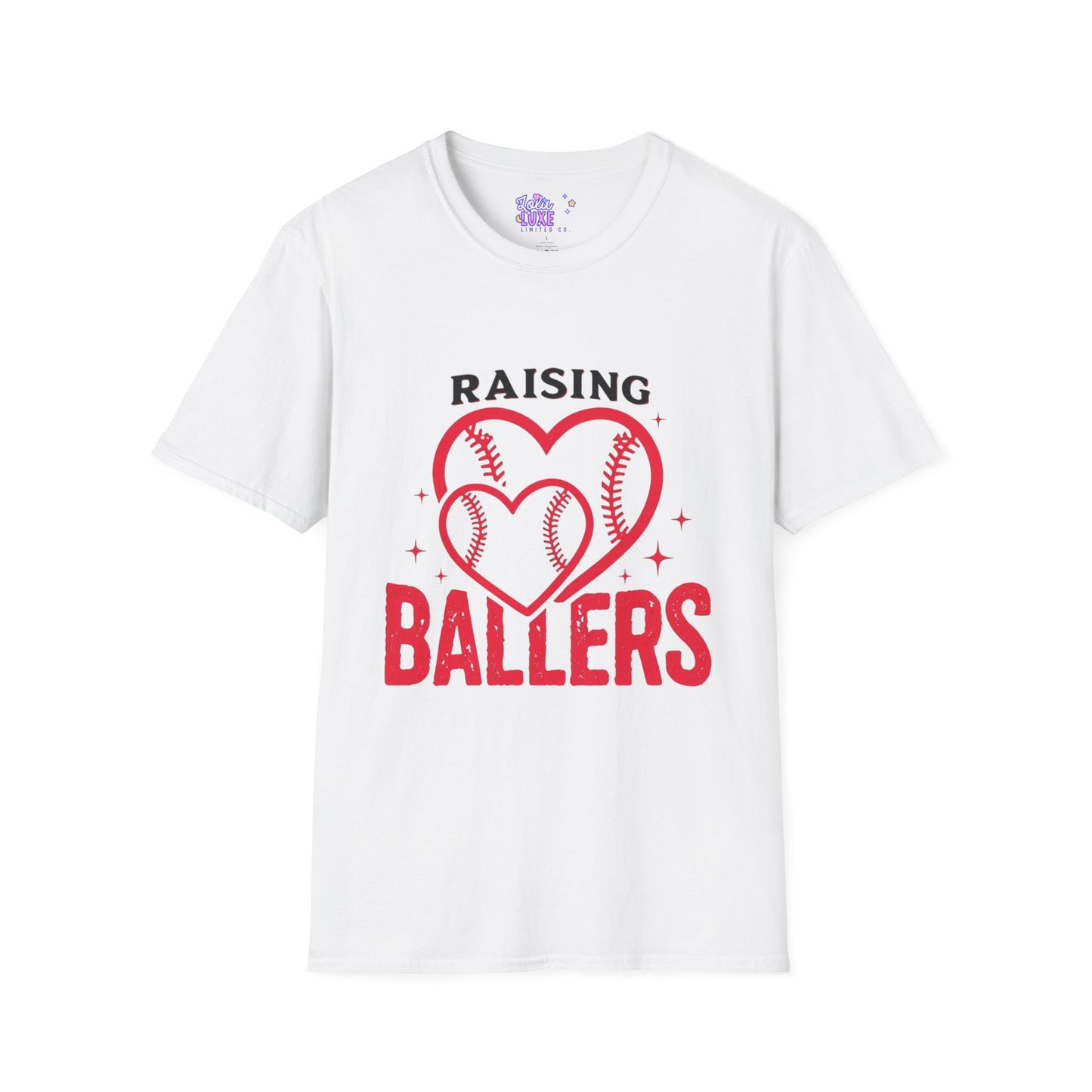 "Raising Ballers" Softstyle T-Shirt