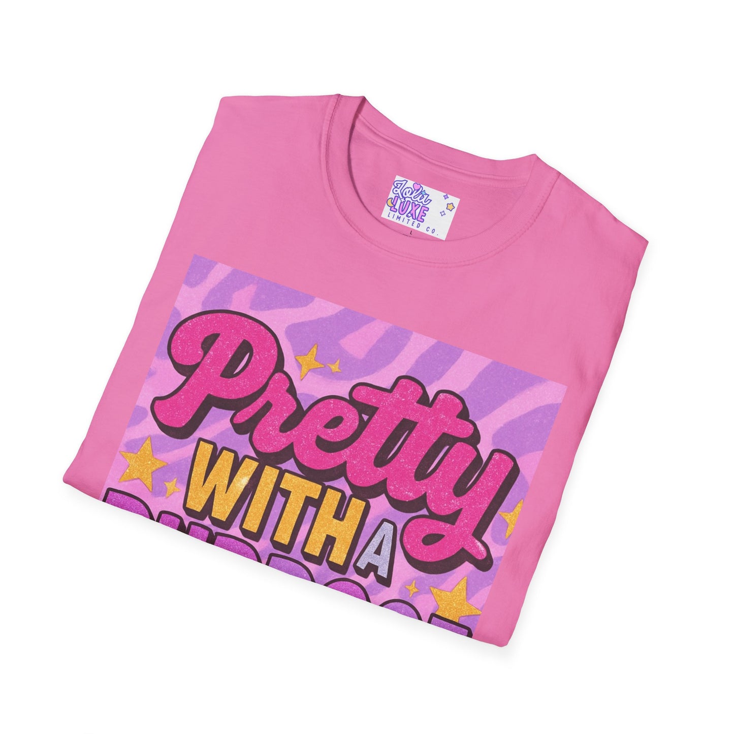 Softstyle T-Shirt - Pretty With a Purpose Glam Tee