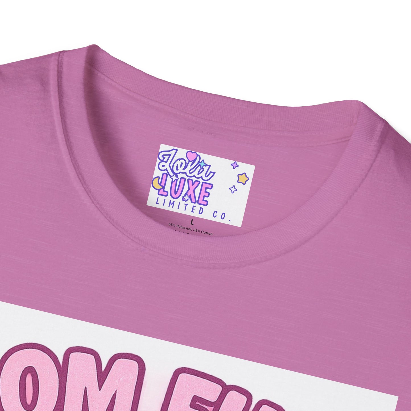 Mom Fuel T-Shirt - Coffee, Chaos & Cuddles - Fun Unisex Softstyle Glam Tee