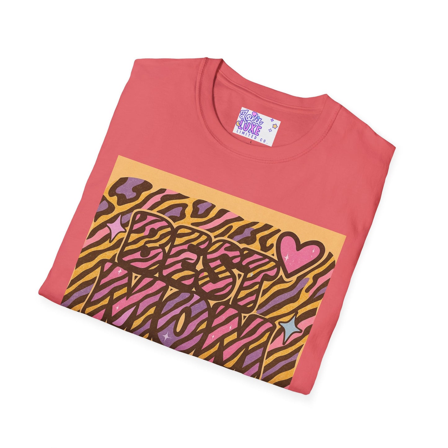 Best Mom Ever Unisex Softstyle T-Shirt - Perfect Gift for Mother's Day Glam Tee