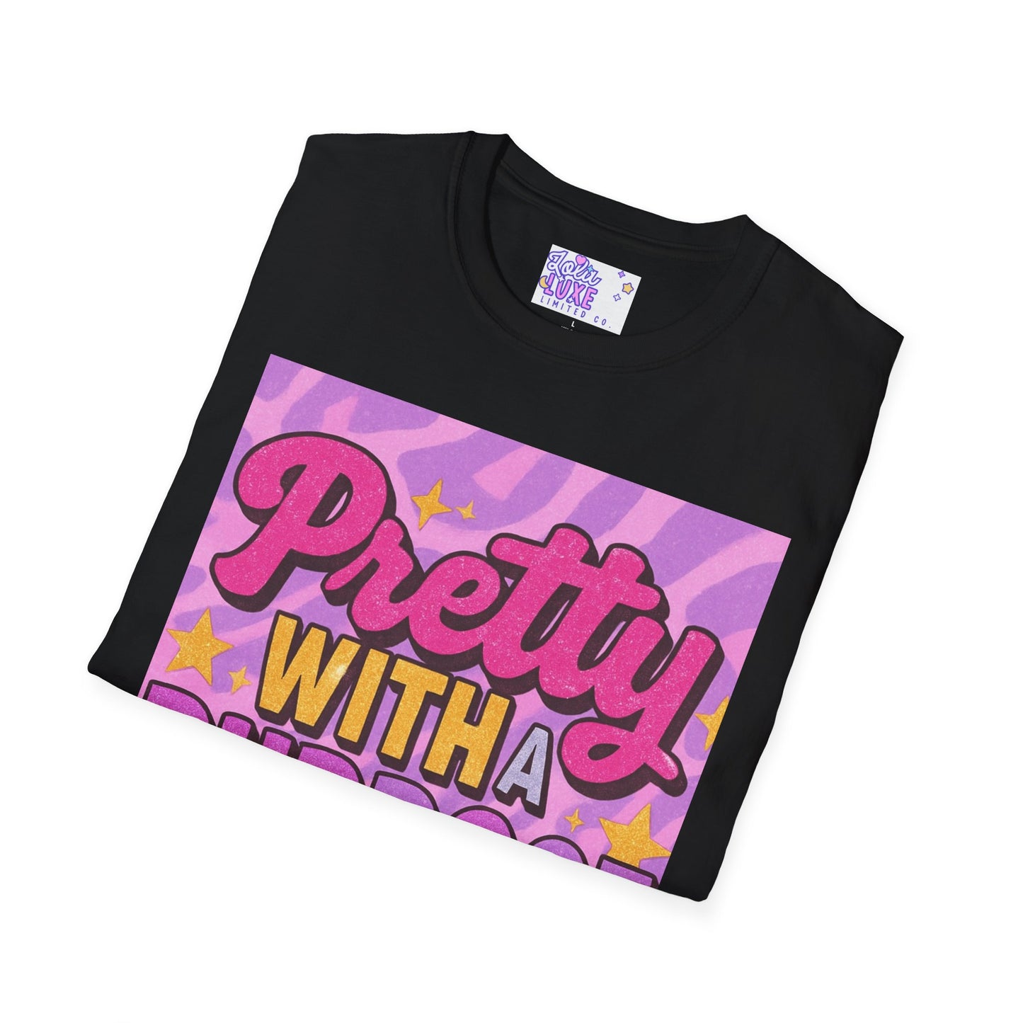 Softstyle T-Shirt - Pretty With a Purpose Glam Tee