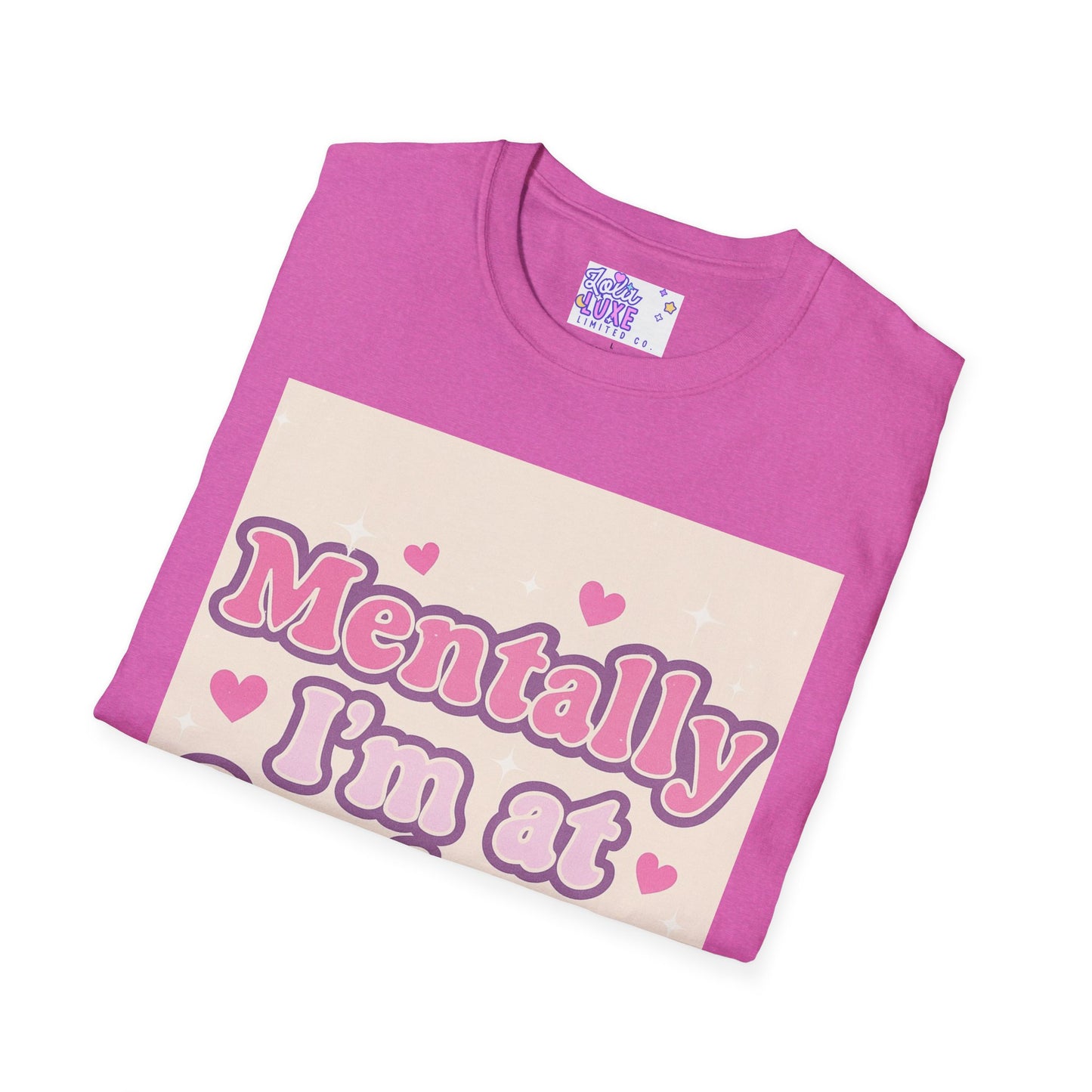 'Mentally I'm at Sephora' Unisex Softstyle T-Shirt - Glam Tee Perfect for Beauty Lovers