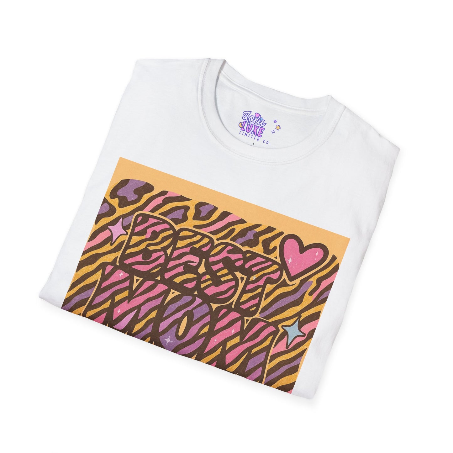 Best Mom Ever Unisex Softstyle T-Shirt - Perfect Gift for Mother's Day Glam Tee