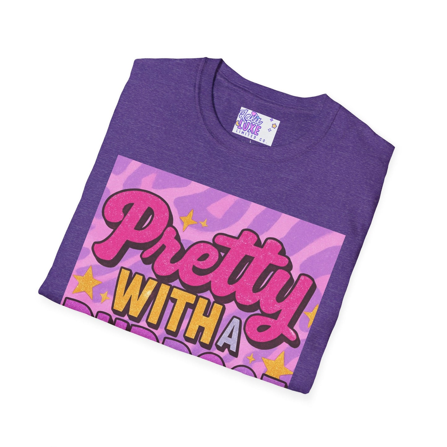 Softstyle T-Shirt - Pretty With a Purpose Glam Tee