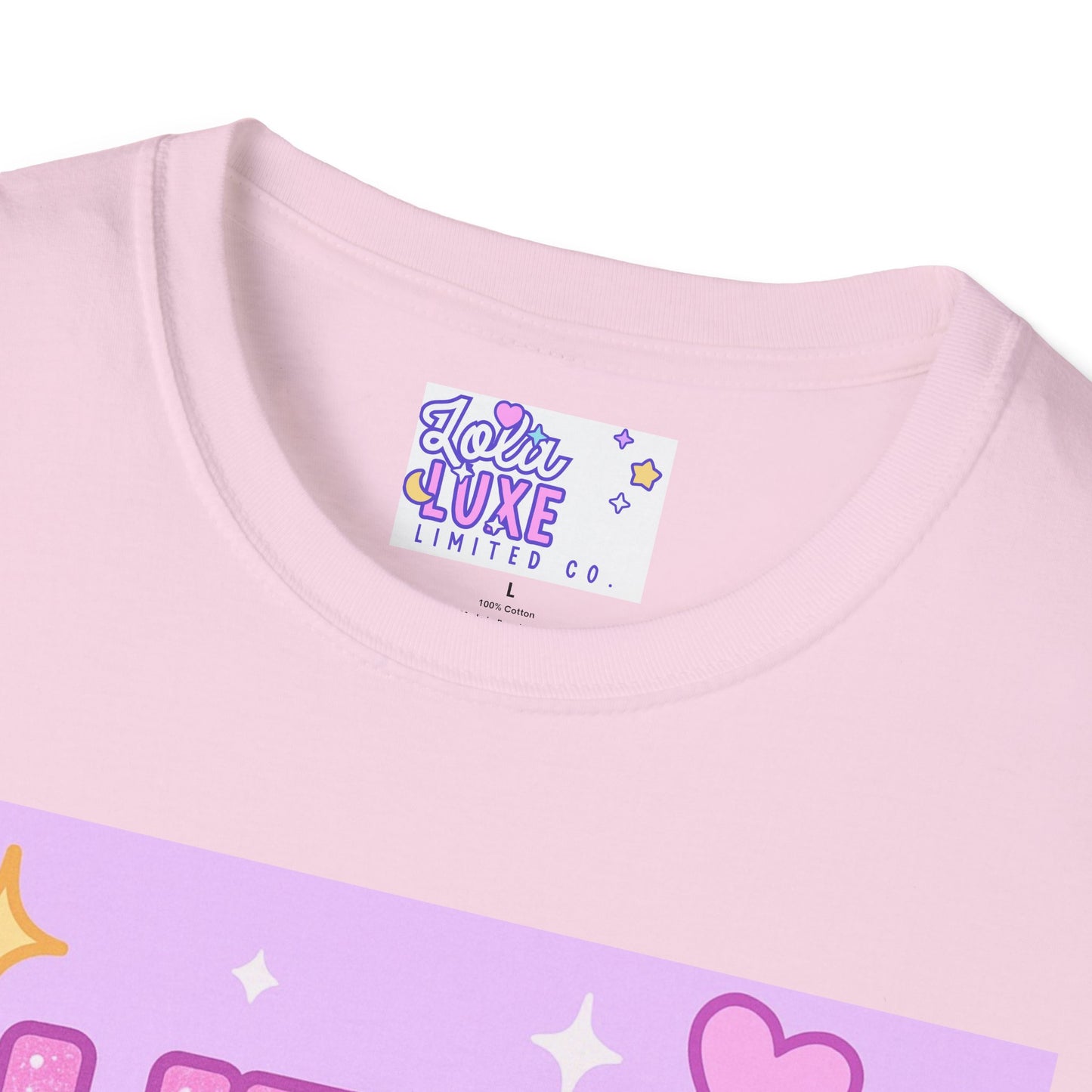 Glitter Is My Love Language Unisex Softstyle Glam Tee