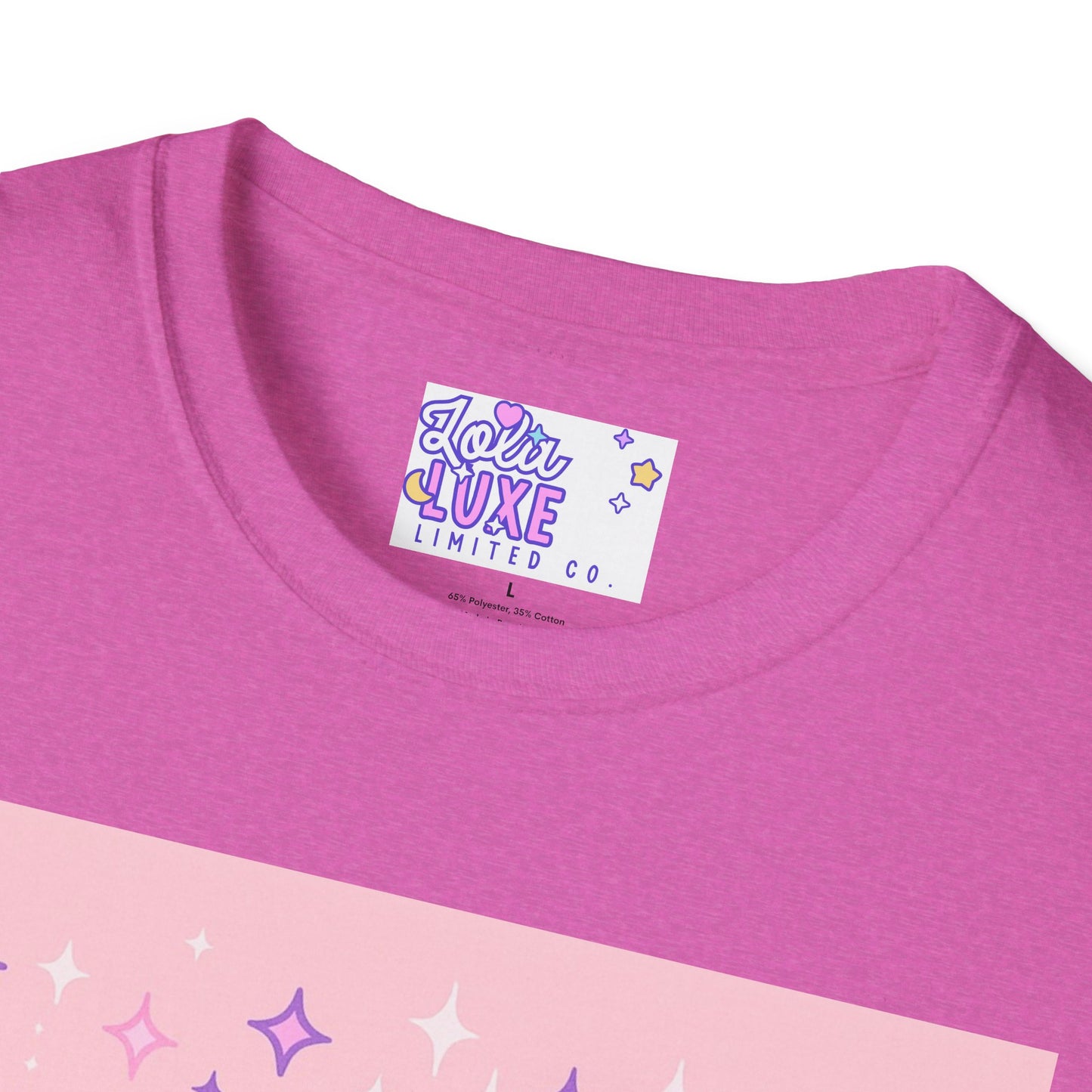 Currently Manifesting Unisex Softstyle Glam Tee - Positive Vibes for Dreamers & Creatives