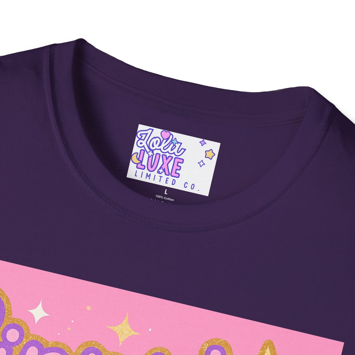 Self Worth Unisex Softstyle T-Shirt - Positive Affirmation Glam Tee