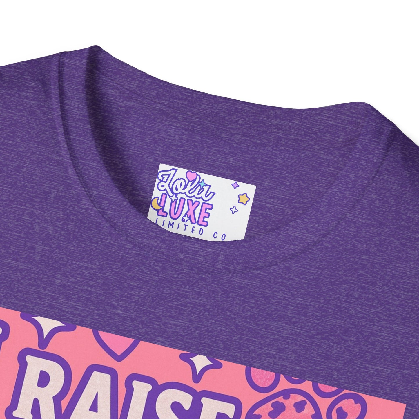 I Raise Dogs and Standards T-Shirt | Unisex Softstyle Glam Tee for Dog Lovers