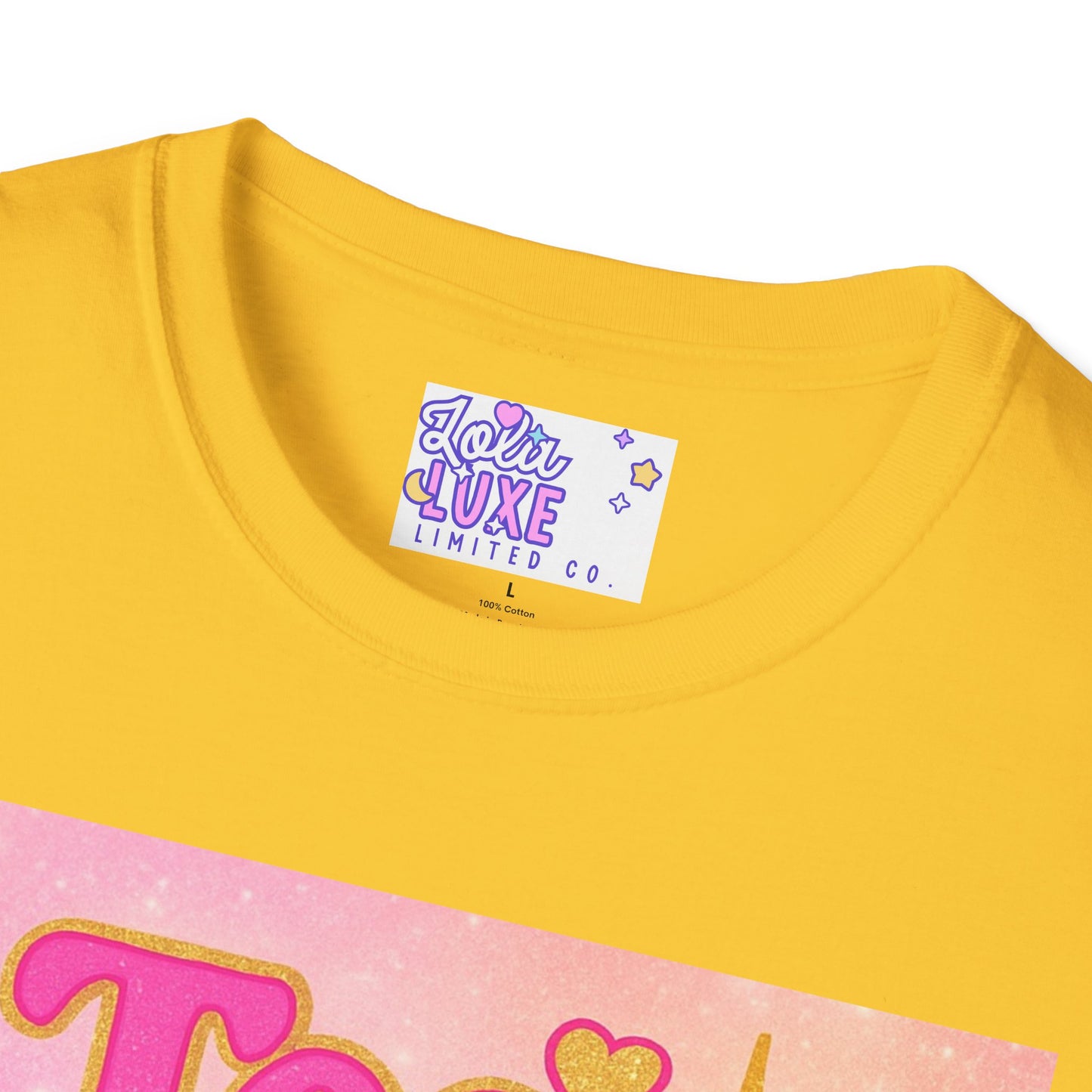 Too Cute to Be Broke Unisex Softstyle Glam Tee - Fun Casual Tee for Trendy Fashion Lovers