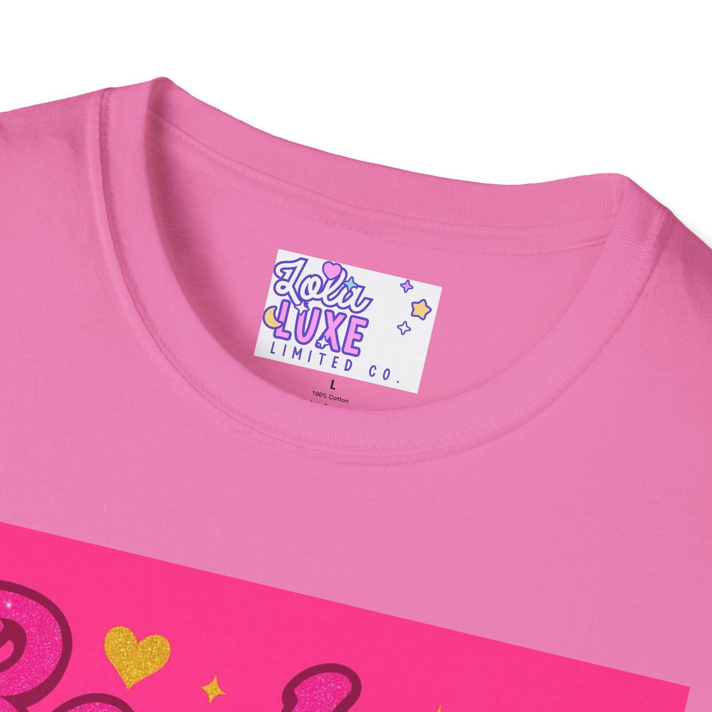 'Booked, Busy & Ain't Textin' Back' Unisex Softstyle Glam Tee - Fun & Sassy Graphic Tee