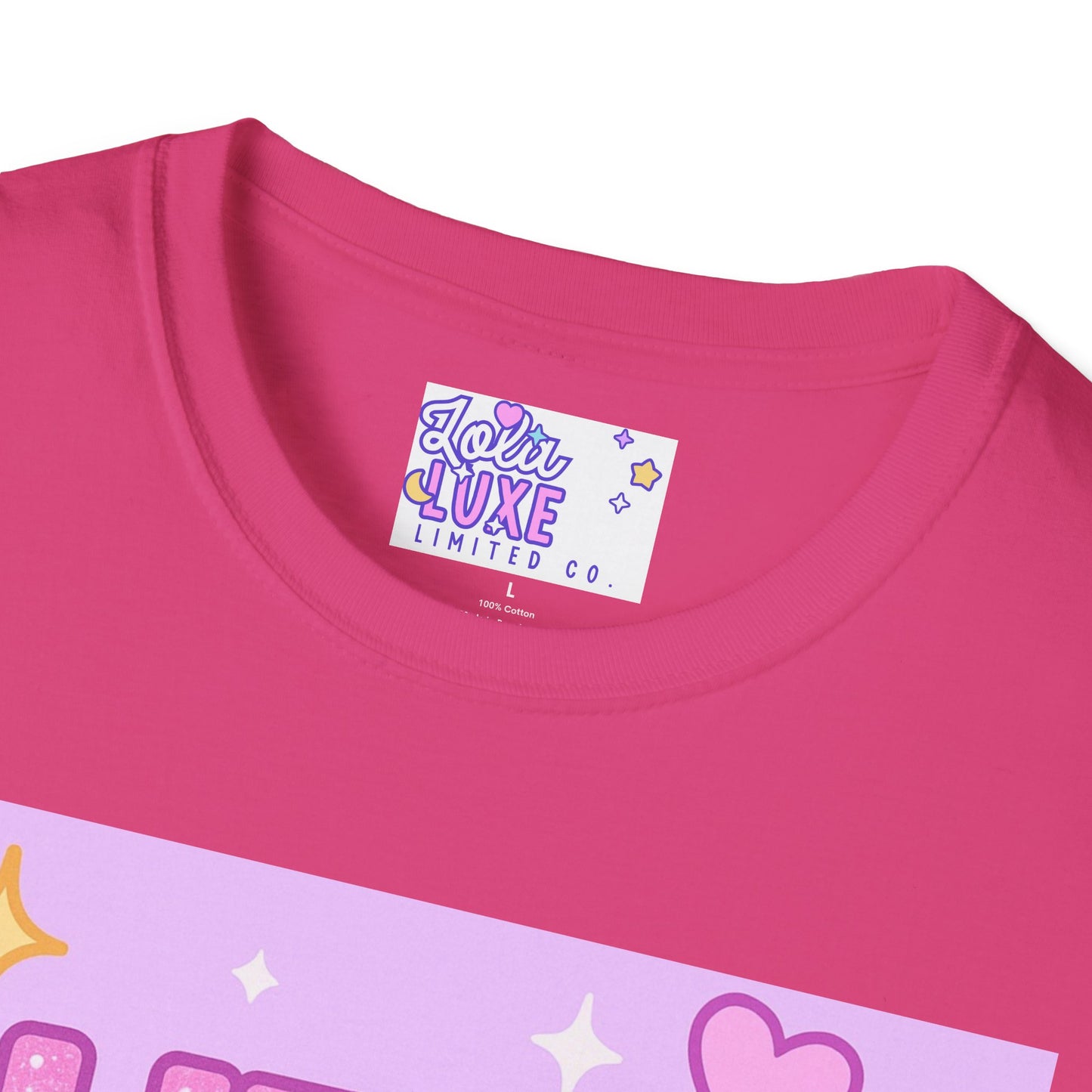 Glitter Is My Love Language Unisex Softstyle Glam Tee