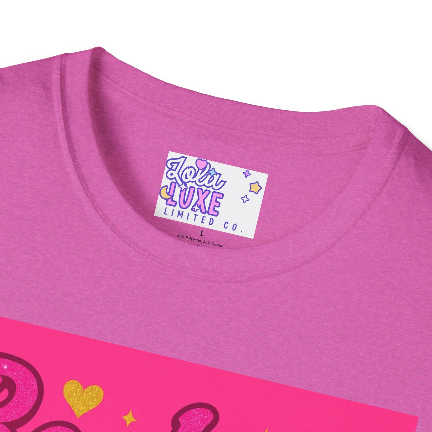 'Booked, Busy & Ain't Textin' Back' Unisex Softstyle Glam Tee - Fun & Sassy Graphic Tee