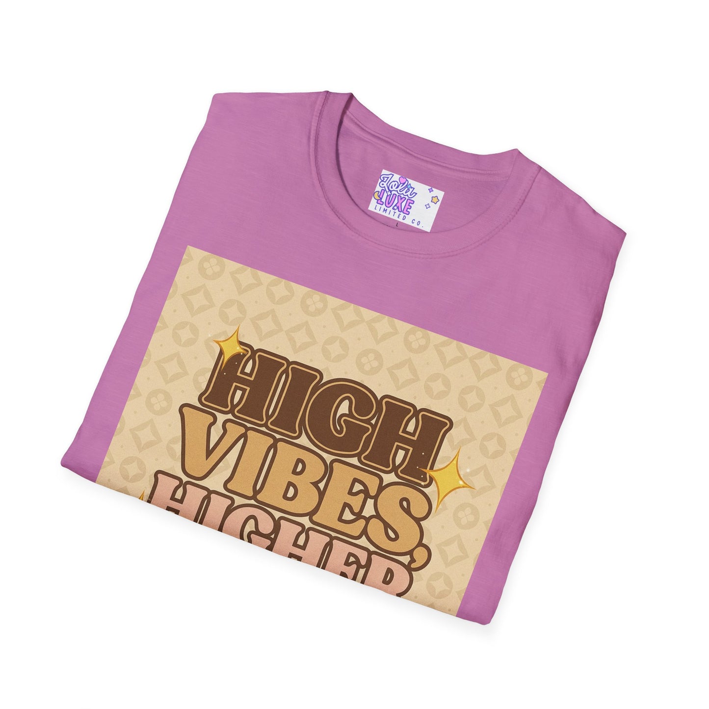 High Vibes Higher Credit Unisex Softstyle T-Shirt