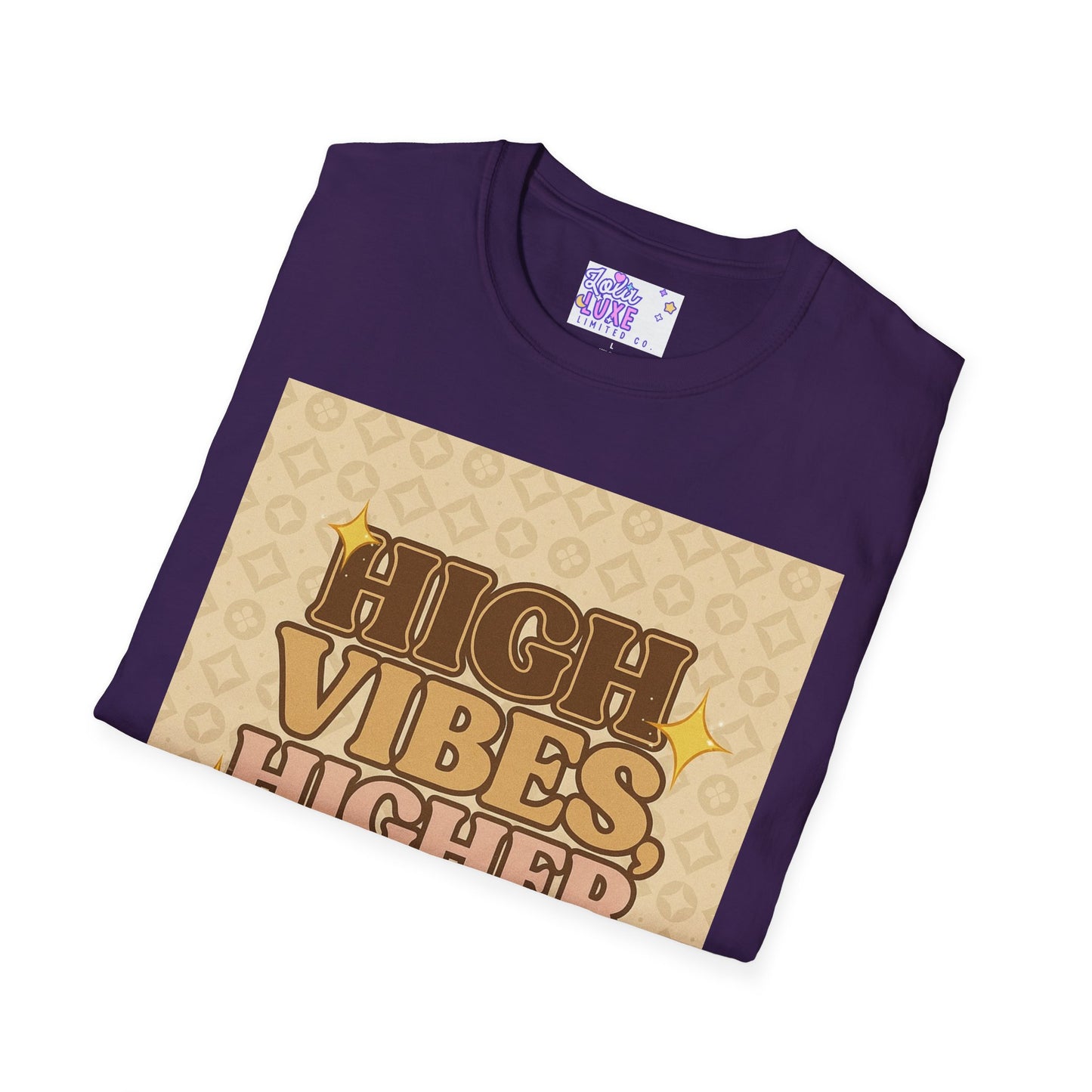High Vibes Higher Credit Unisex Softstyle T-Shirt