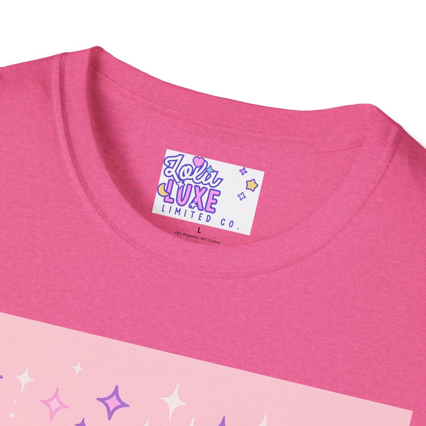 Currently Manifesting Unisex Softstyle Glam Tee - Positive Vibes for Dreamers & Creatives